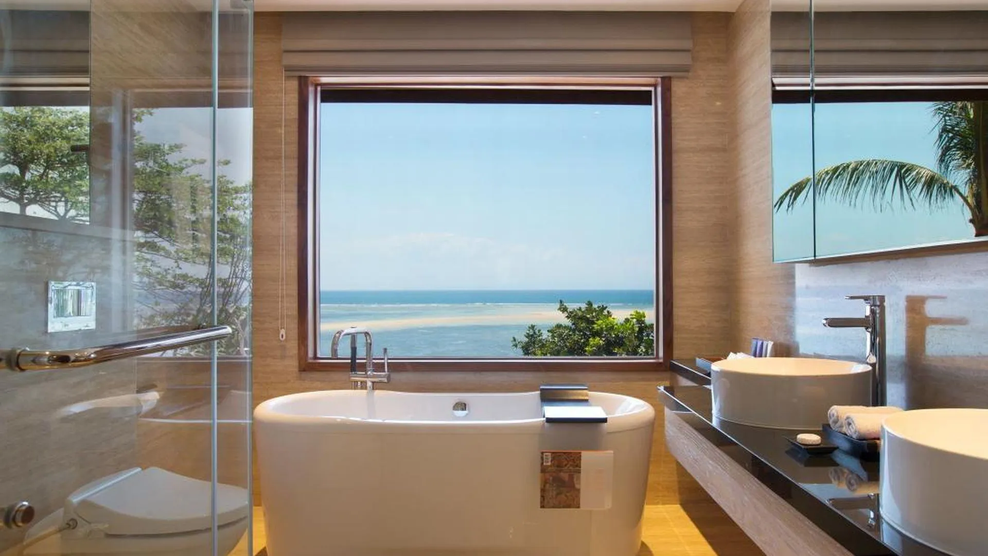 발리 Hotel Nikko Bali Benoa Beach 5성급 호텔 전망