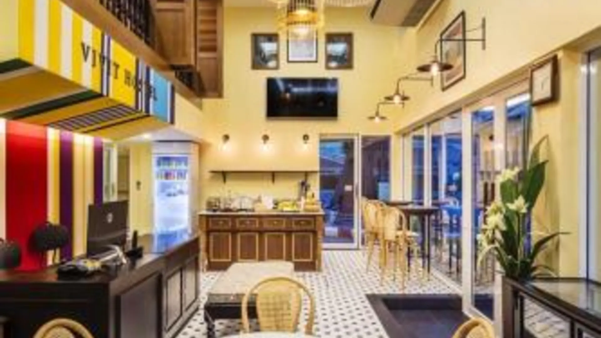 방콕 라문 비빗 3성급 호텔 로비