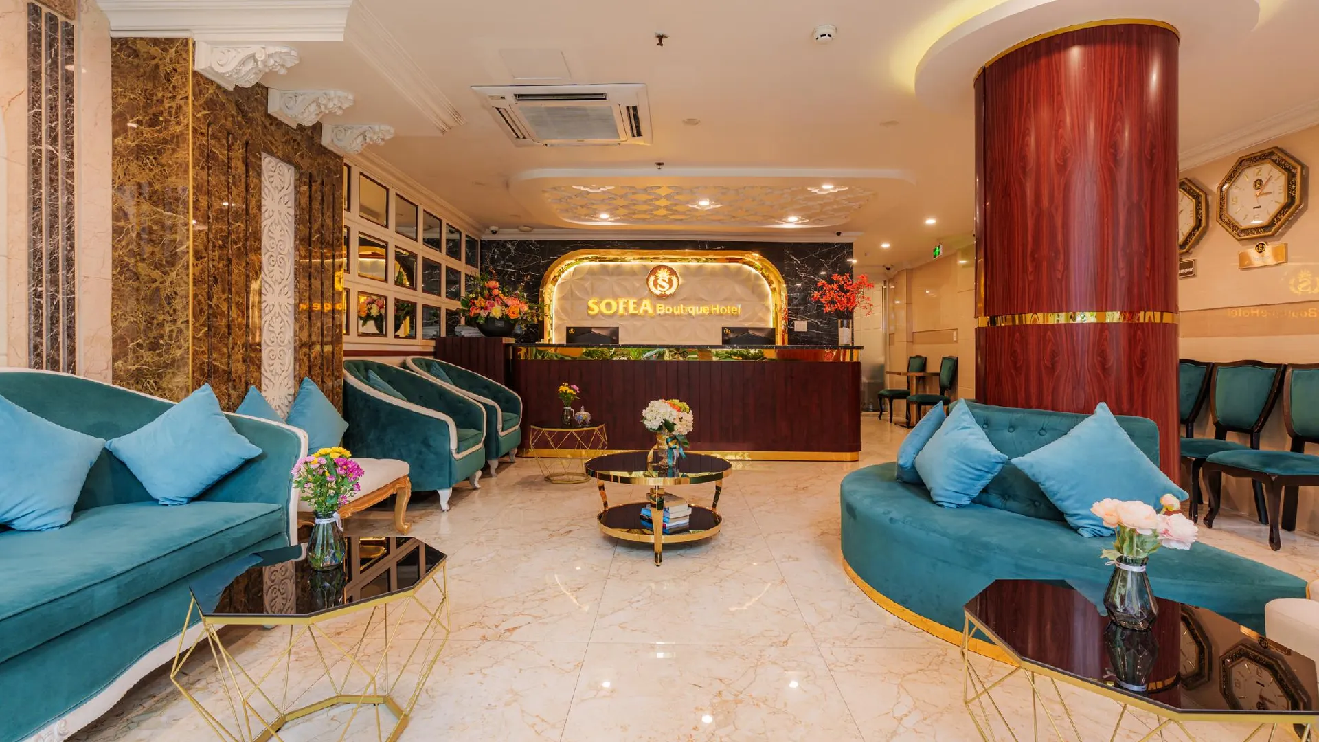 호치민 엘리트 소피아 사이공 호텔 앤 스파 4성급 호텔 객실