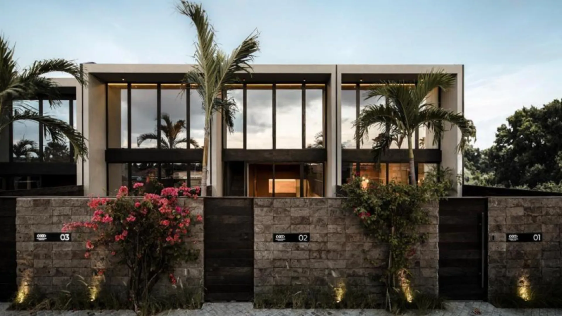 발리 OXO 타운하우스 우말라스 4성급 호텔 전망