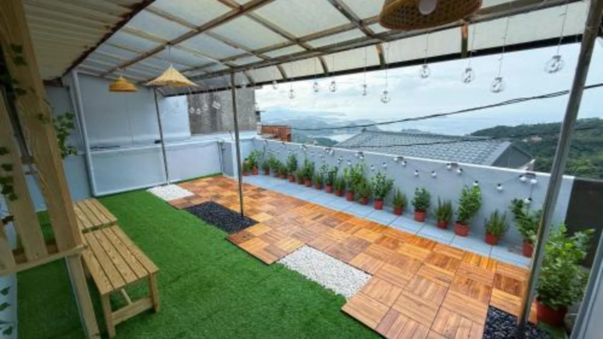 타이베이 微旅民宿 近老街 觀景露台 歡迎獨旅 3성급 게스트하우스 수영장