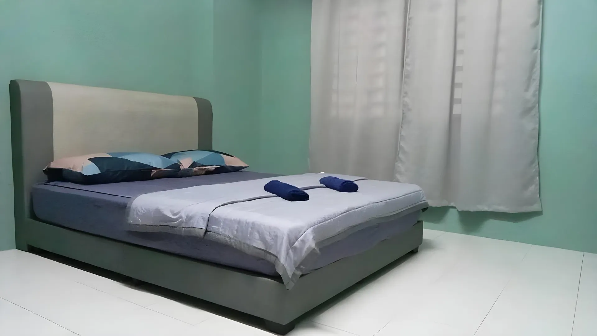 쿠안탄 테루크 쳄페타크의 아파트먼트 (m², 침실 3개, 프라이빗 욕실 2개) 3성급 싱글룸 수영장