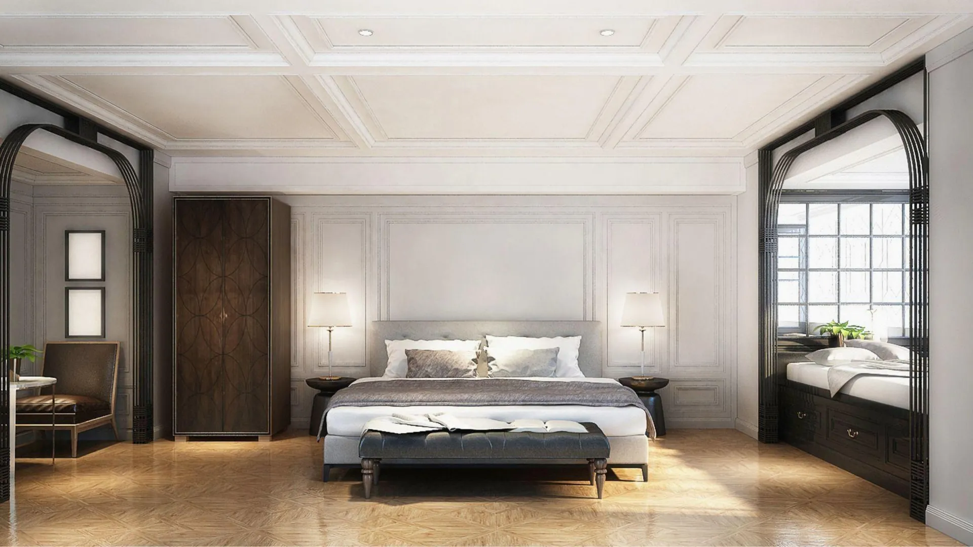 방콕 아카라 호텔 방콕 5성급 호텔 스위트룸