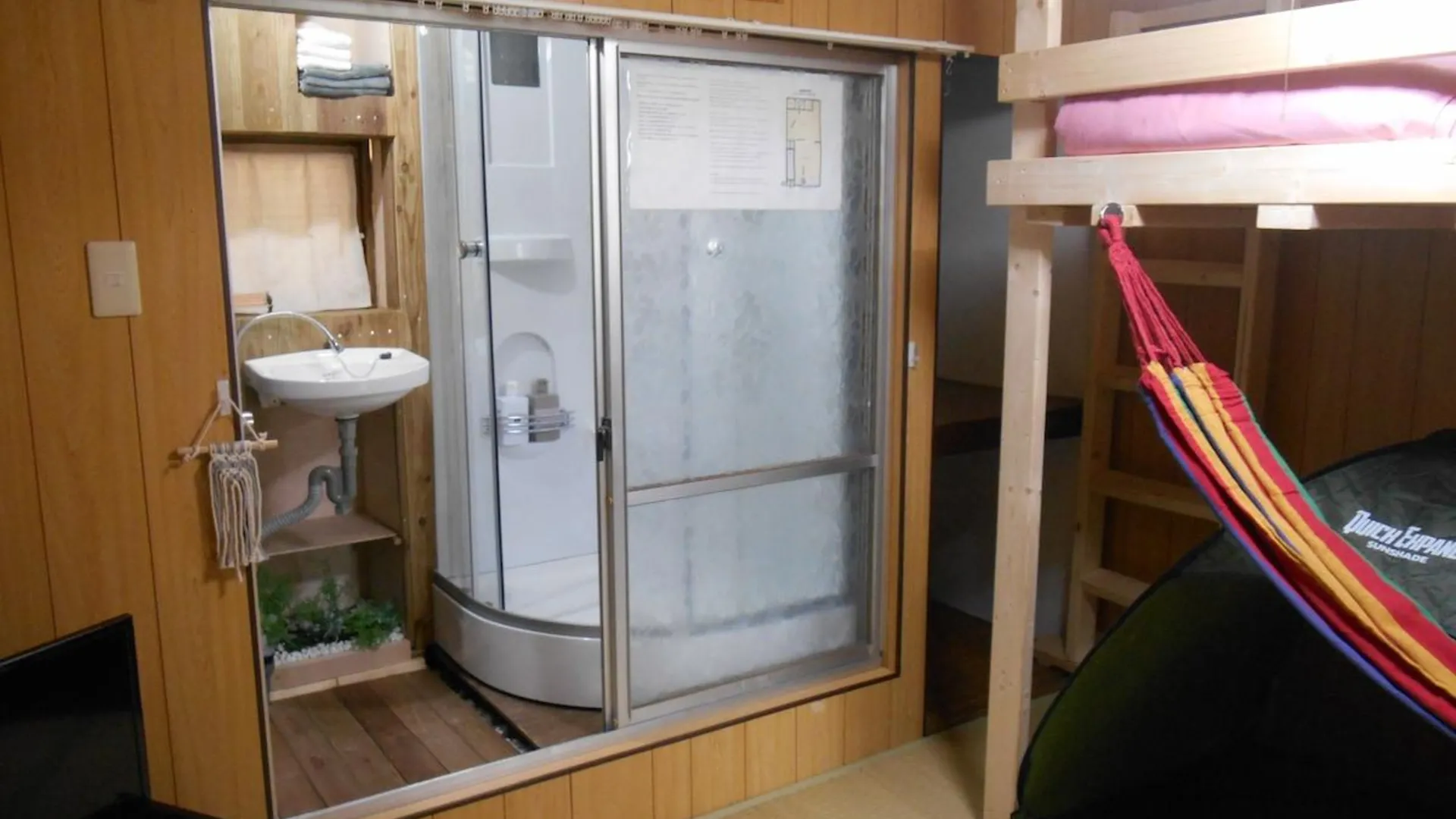 오사카 난바의 프라이빗 하우스 (25m², 침실 1개, 프라이빗 욕실 1개) 2성급 게스트하우스 객실