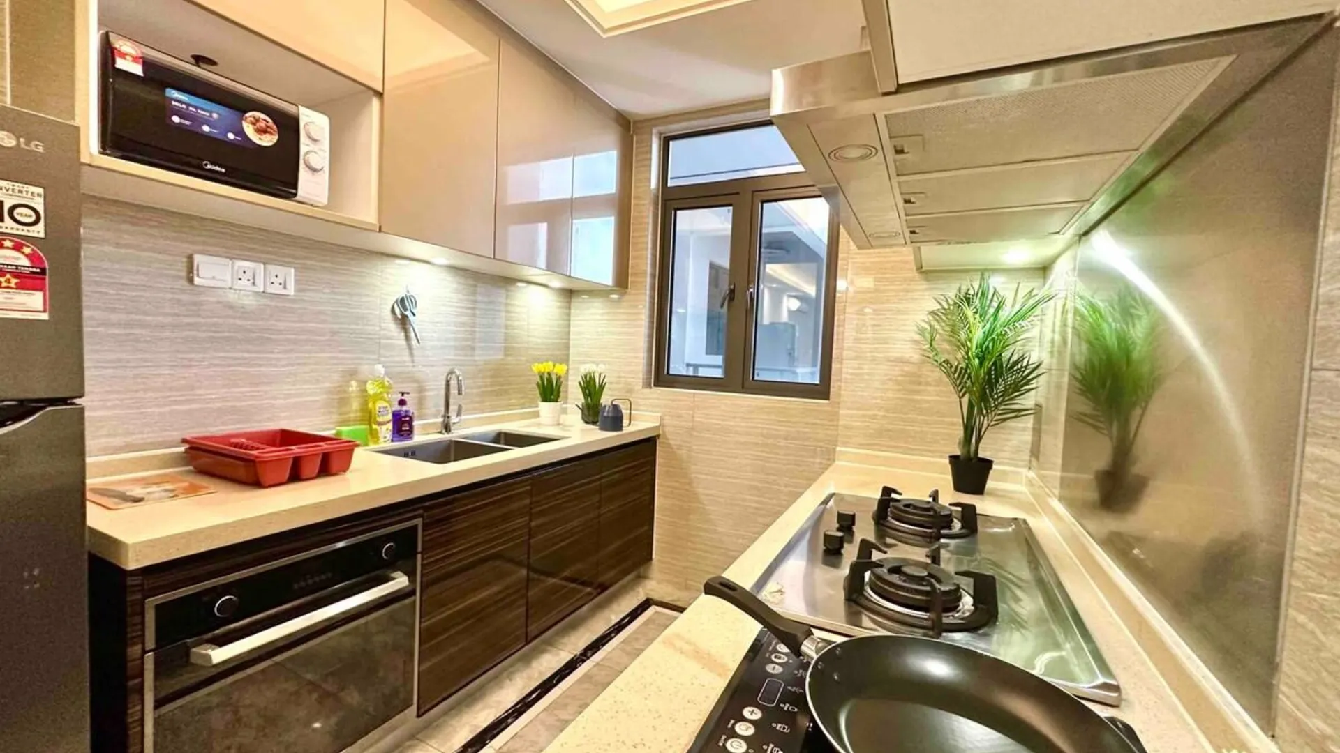 조호바루 / 조호르바루 조호바루의 프라이빗 하우스 (100m², 침실 3개, 프라이빗 욕실 2개) 2성급 싱글룸 객실