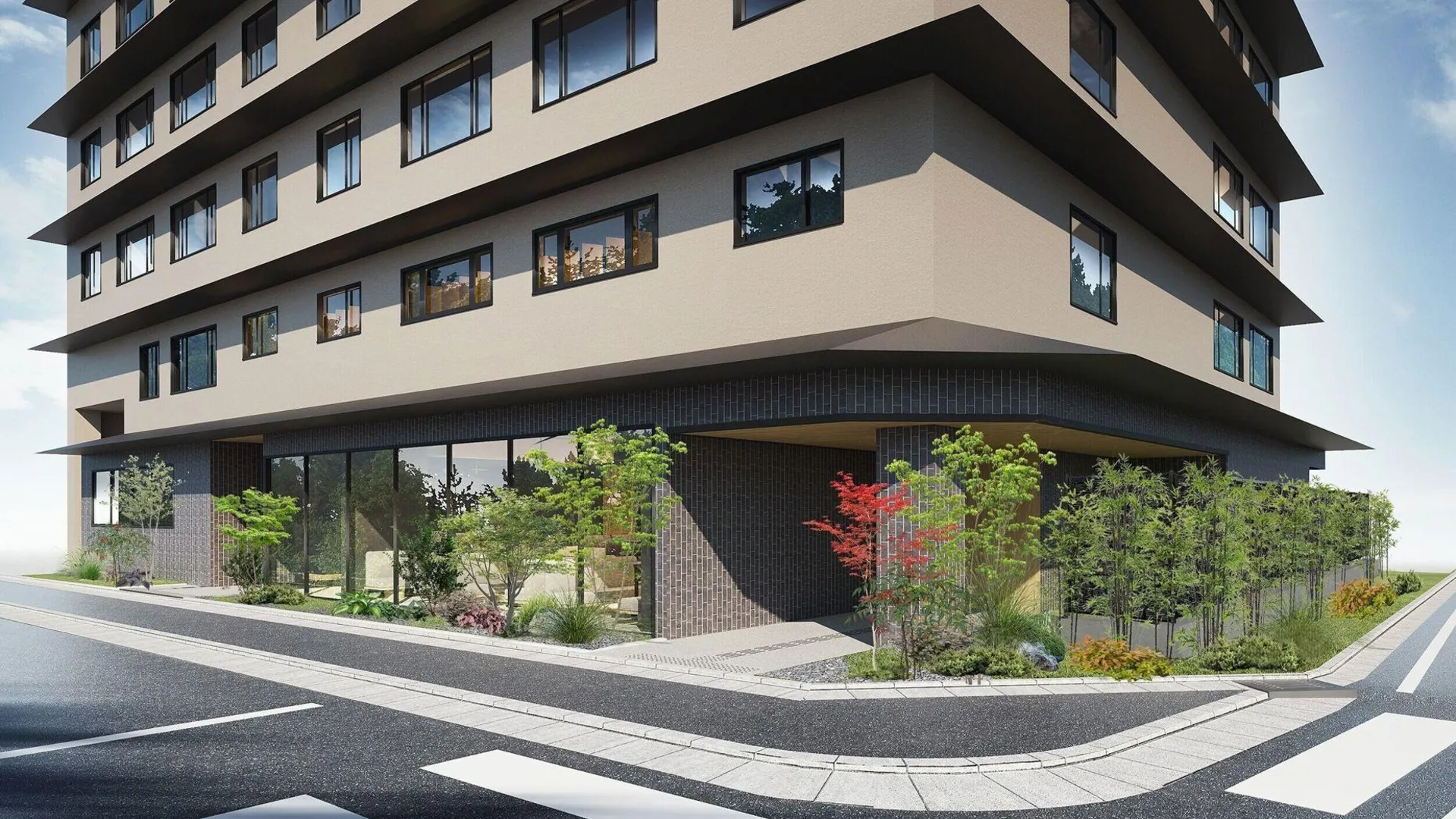 교토 유겐 교토 시조 4성급 호텔 외관