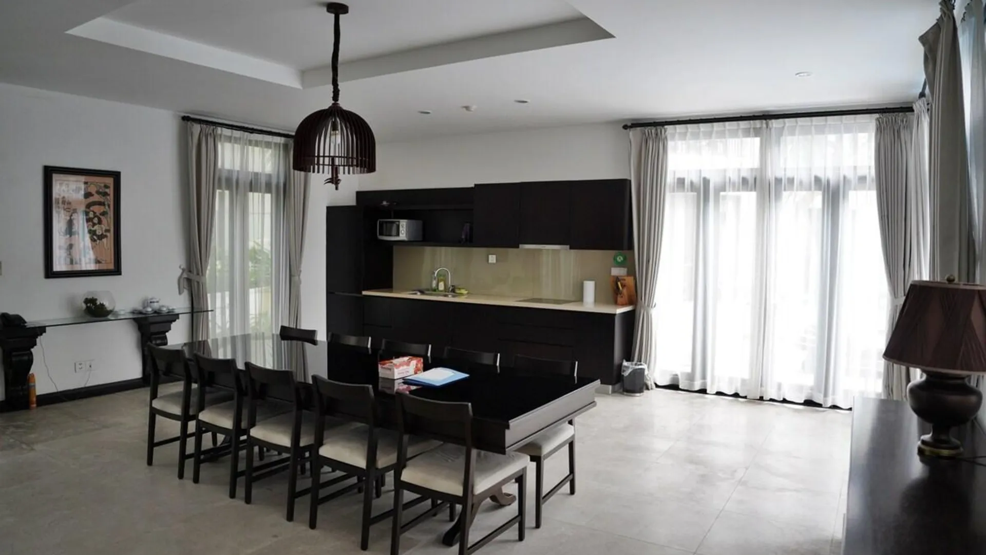 다낭 프억 미의 프라이빗 하우스 (330m², 침실 3개, 프라이빗 욕실 4개) 4성급 싱글룸 부대시설