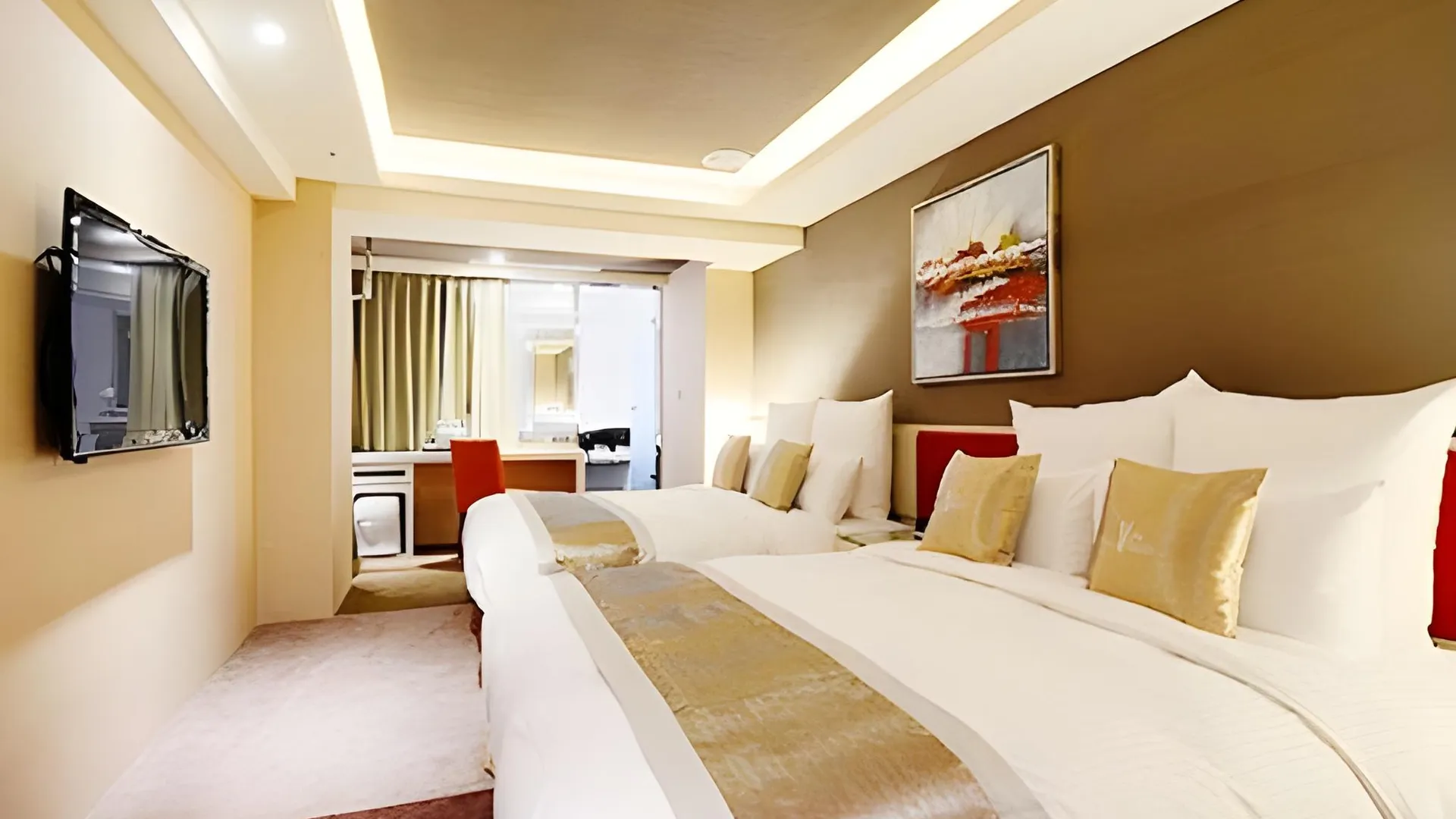 타이베이 V 원 호텔 3성급 호텔 스위트룸