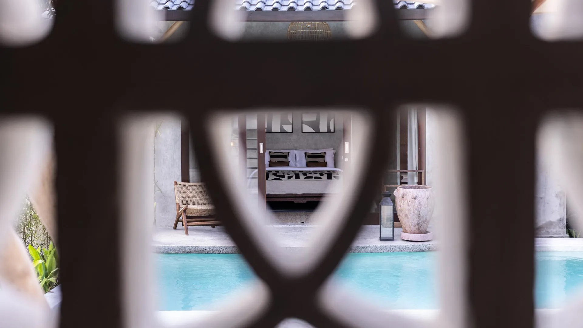 발리 카노 트윈 3성급 호텔 수영장