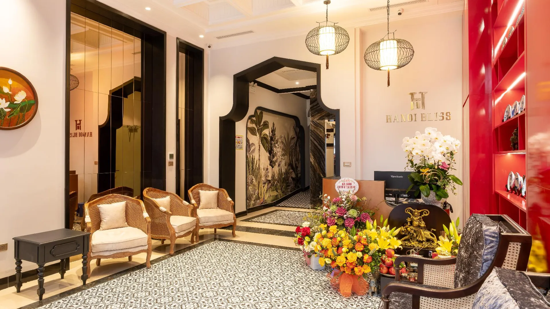 하노이 하노이 블리스 호텔 4성급 호텔 레스토랑