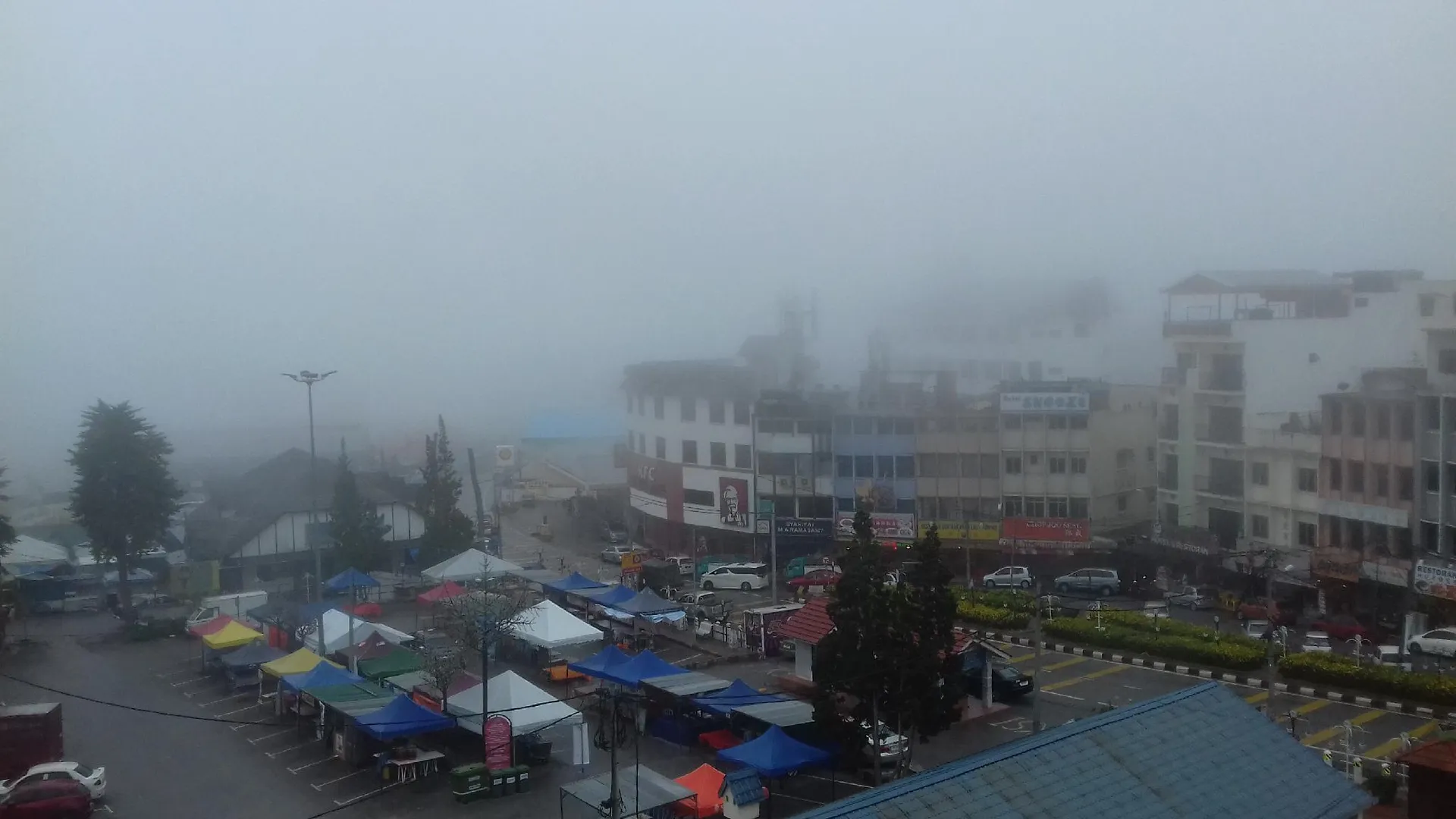 카메론 하일랜즈 호텔 센토사 호텔 전망