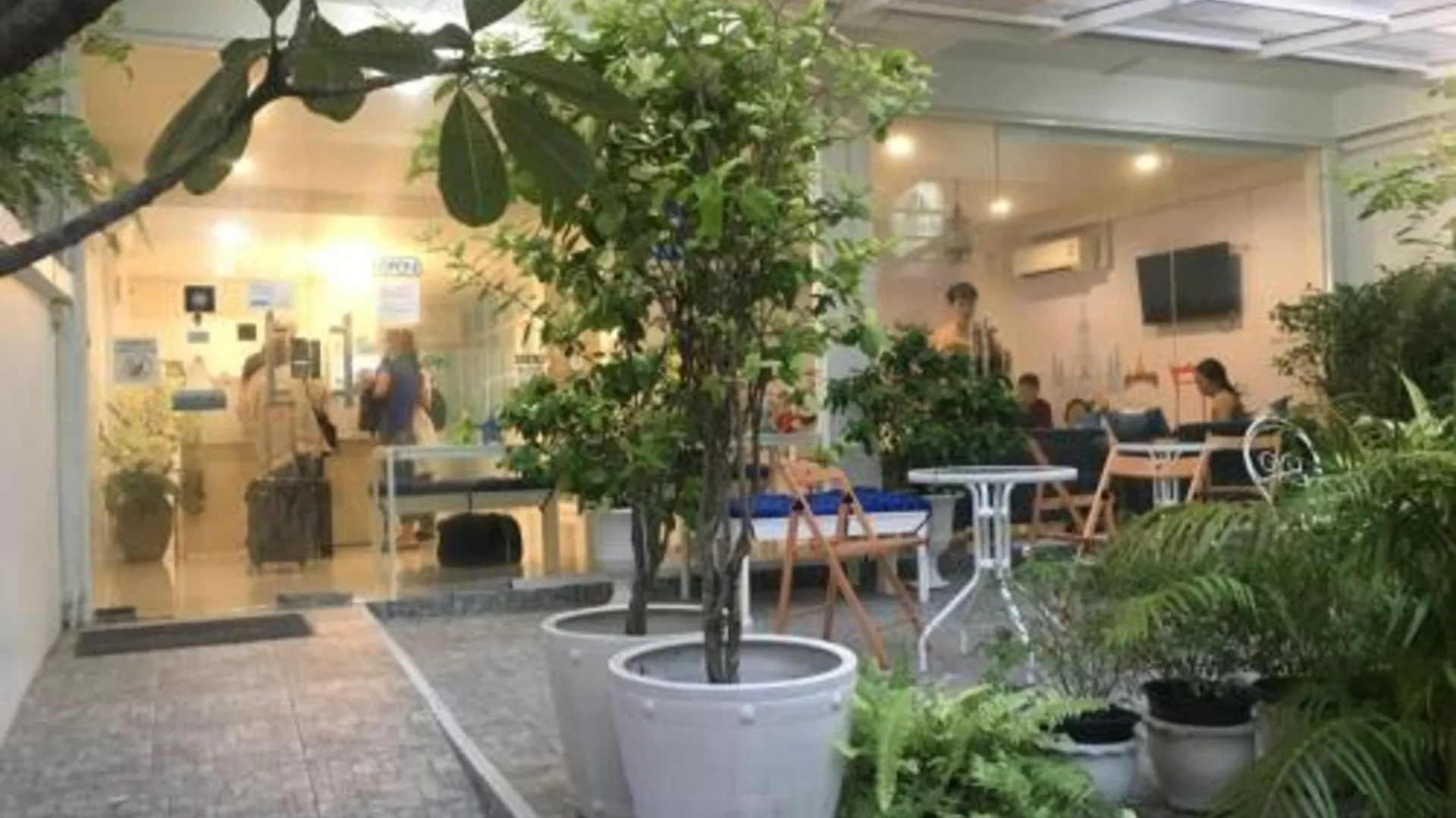 방콕 K 홈 아속 2성급 호텔 레스토랑