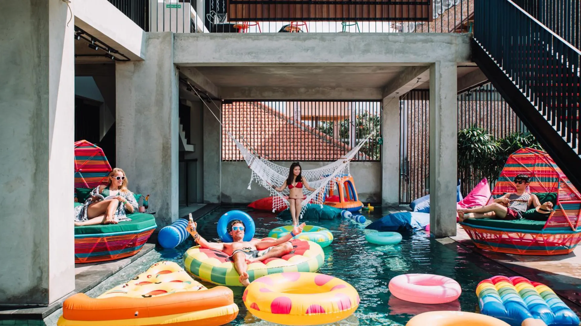 발리 카라 카라 인 3성급 호텔 객실