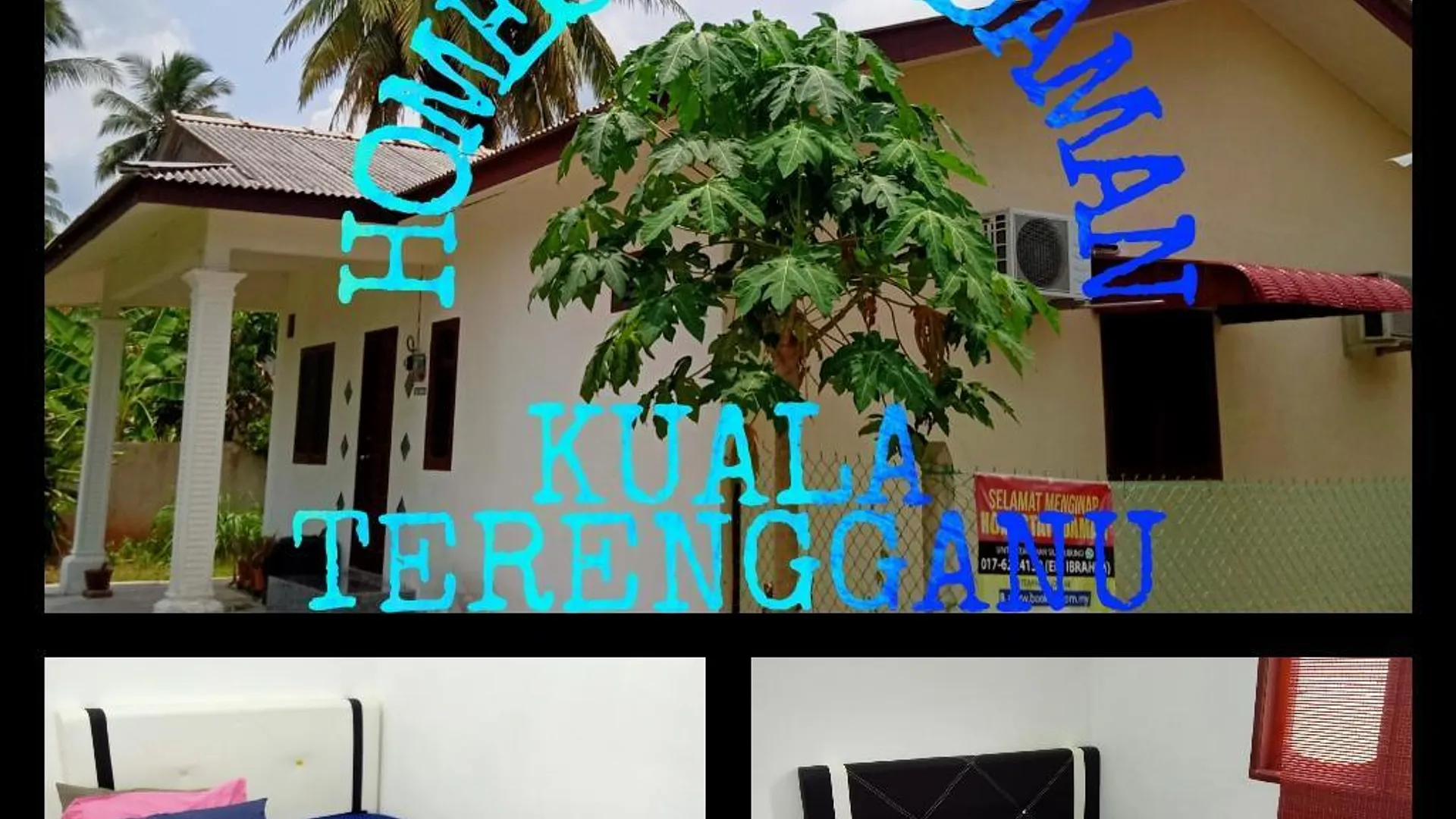 쿠알라테렝가누 톡 젬발 / 공 바닥의 프라이빗 하우스 (900m², 침실 2개, 프라이빗 욕실 1개) 2성급 싱글룸 로비