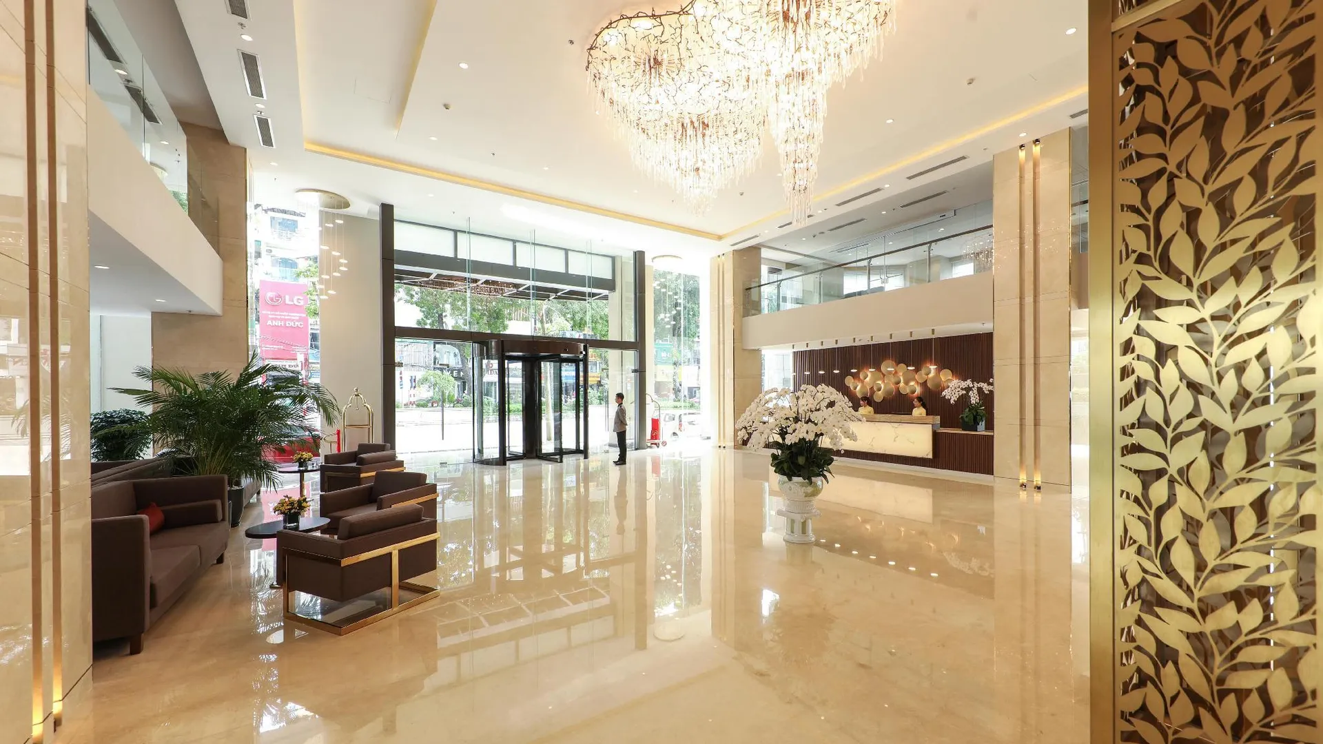 하노이 그랜드 비스타 하노이 5성급 호텔 로비