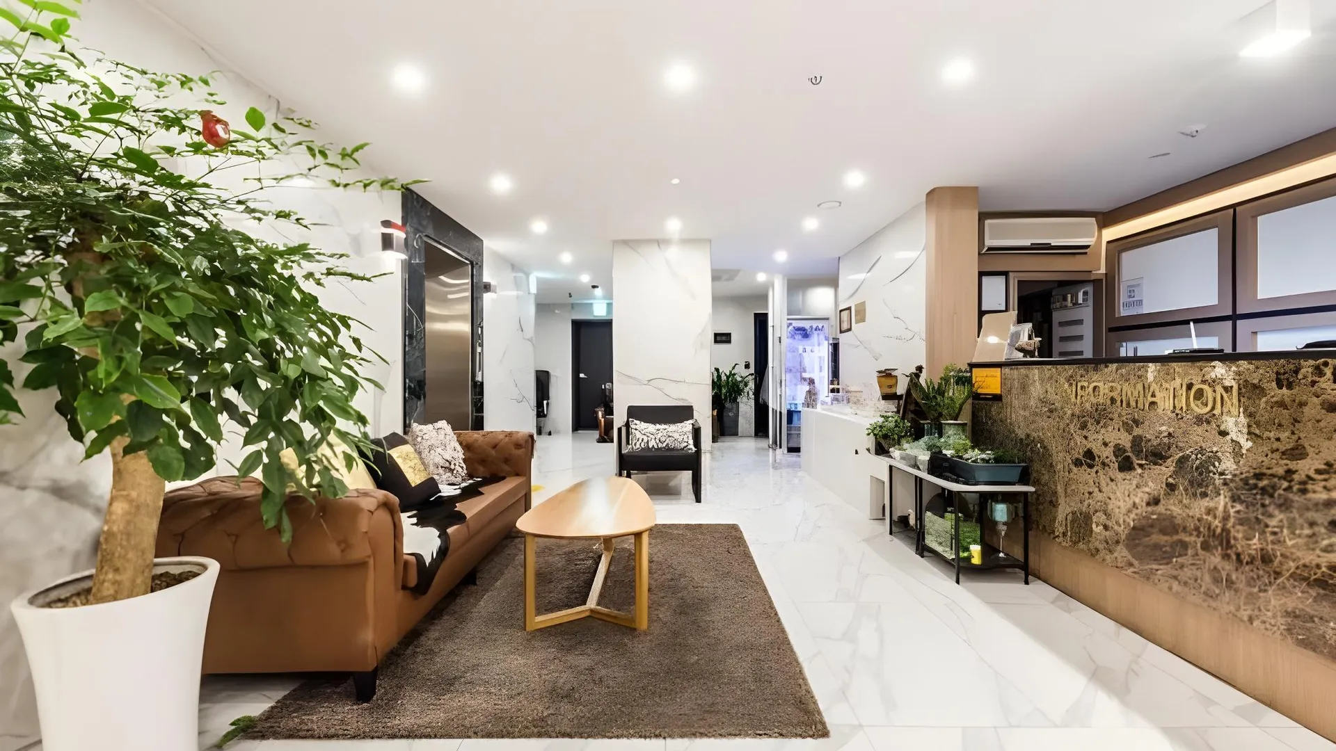 서울 에스엠부티크 호텔 2성급 호텔 로비