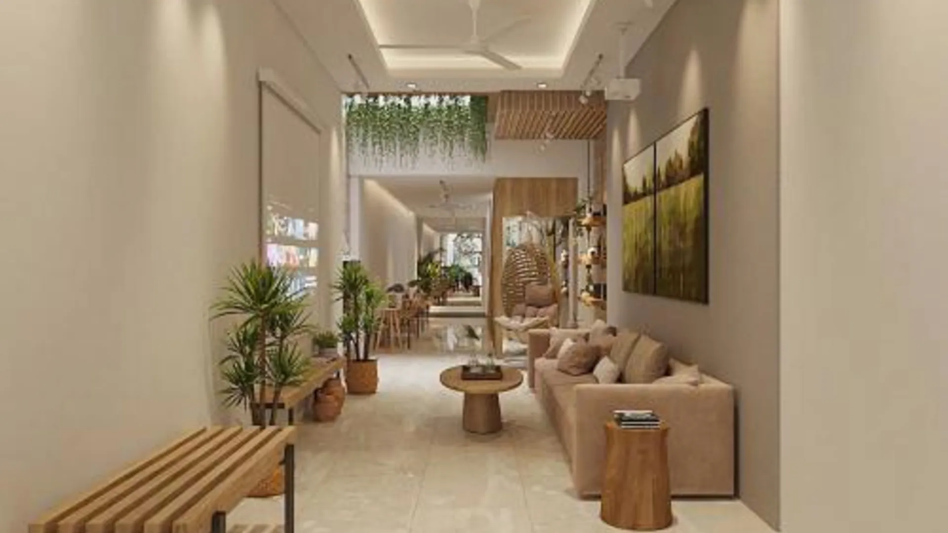 하노이 찐스 하우스 - 항봉 3성급 호텔 로비