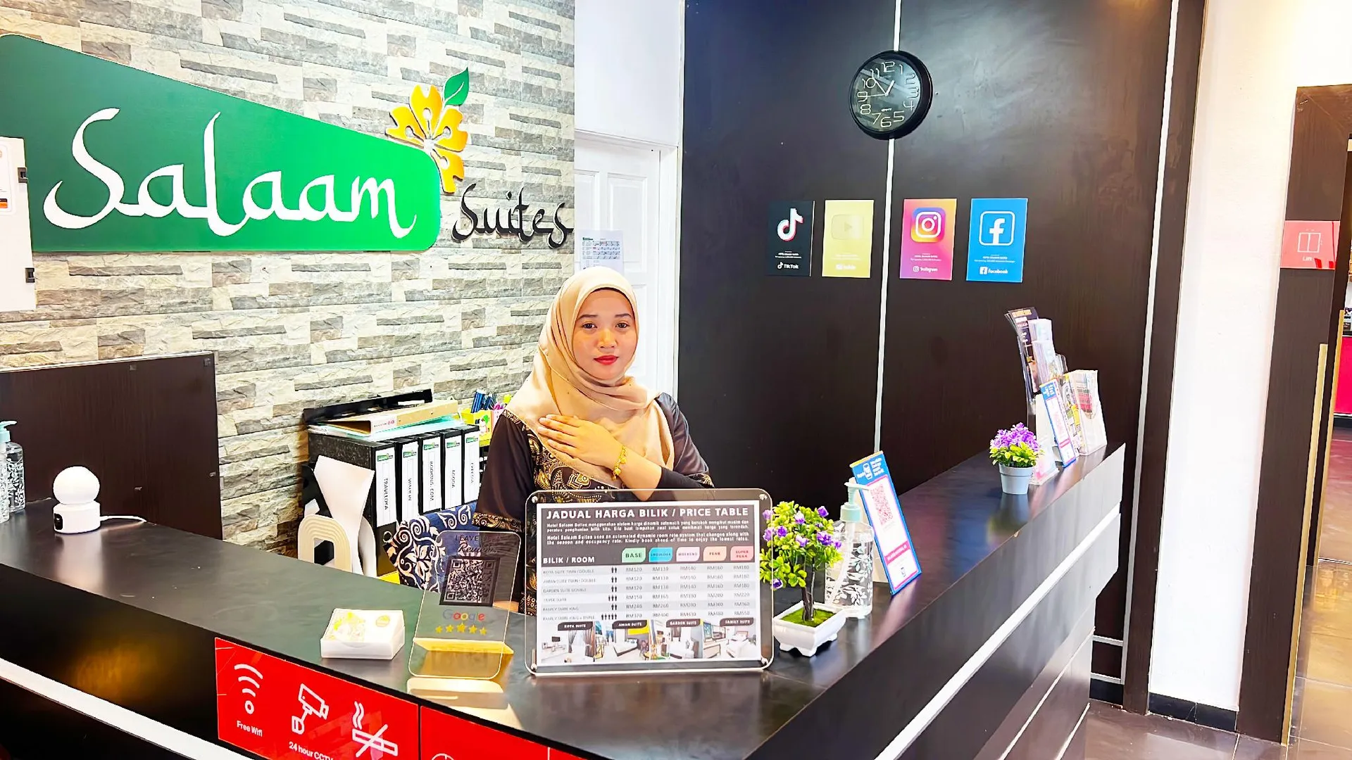 코타바루 살람 스위트 호텔 2성급 호텔 전망