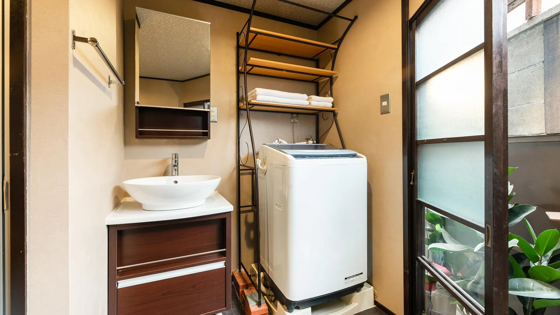 교토 교토의 프라이빗 하우스 (80m², 침실 2개, 프라이빗 욕실 1개) 3성급 싱글룸 레스토랑