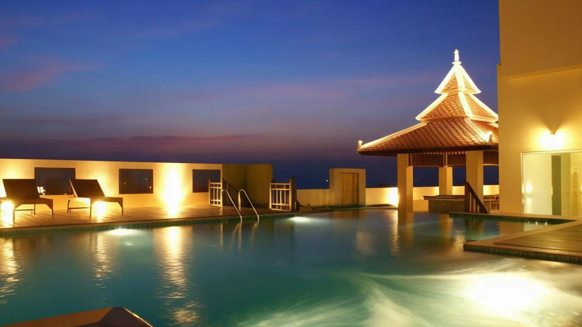 방콕 난트라 플뢴칫 호텔 3성급 호텔 로비