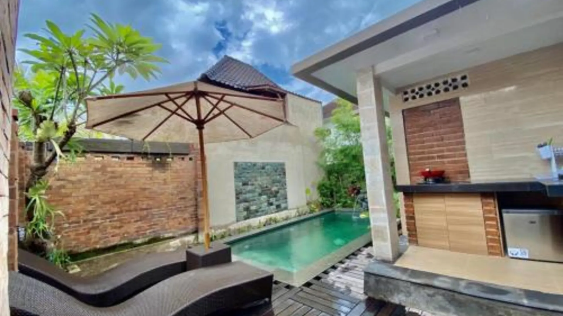 발리 Sridewi Villas Ubud 호텔 전망