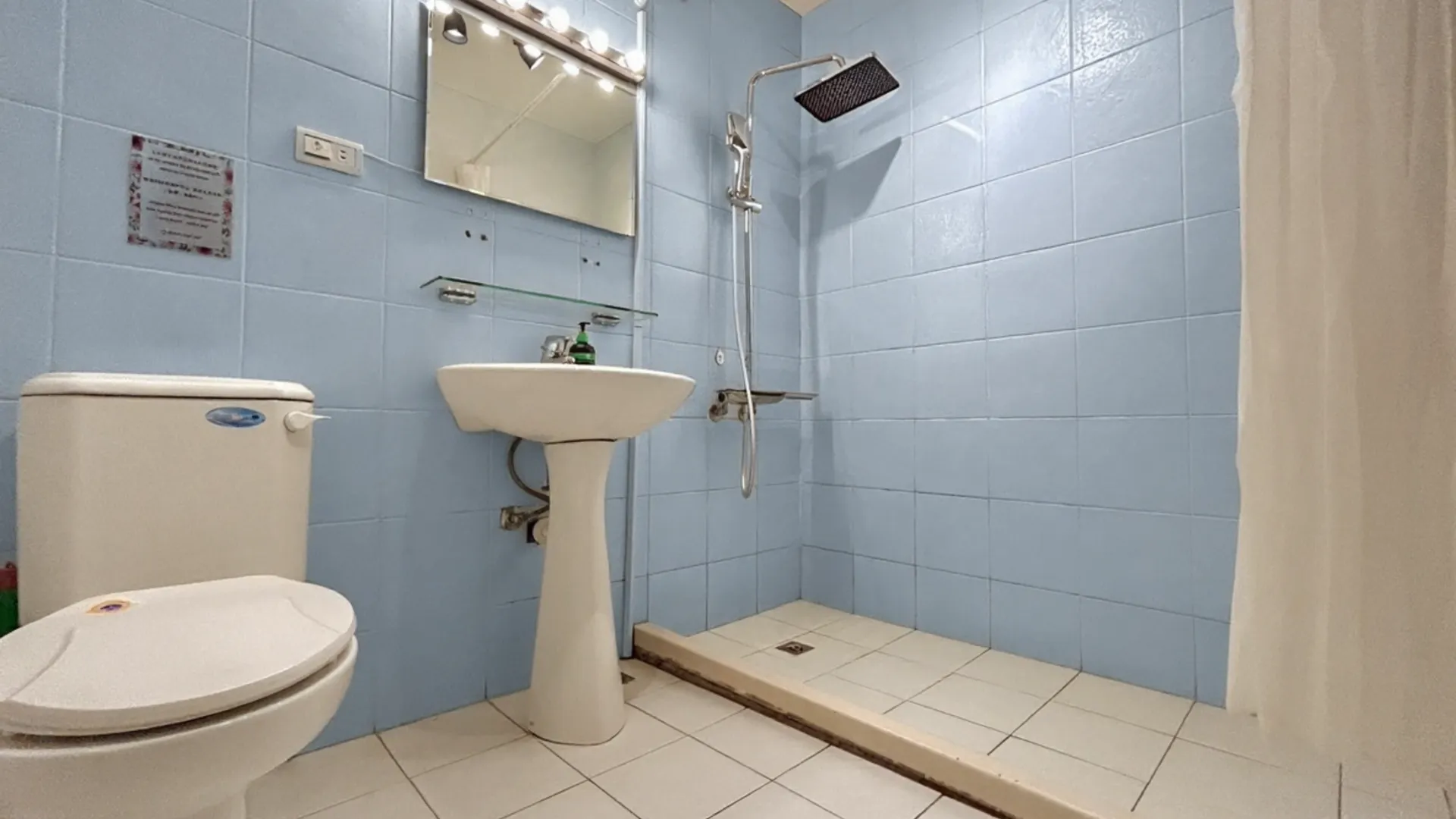 타이베이 다안 구의 아파트먼트 (100m², 침실 3개, 프라이빗 욕실 1개) 2성급 싱글룸 객실