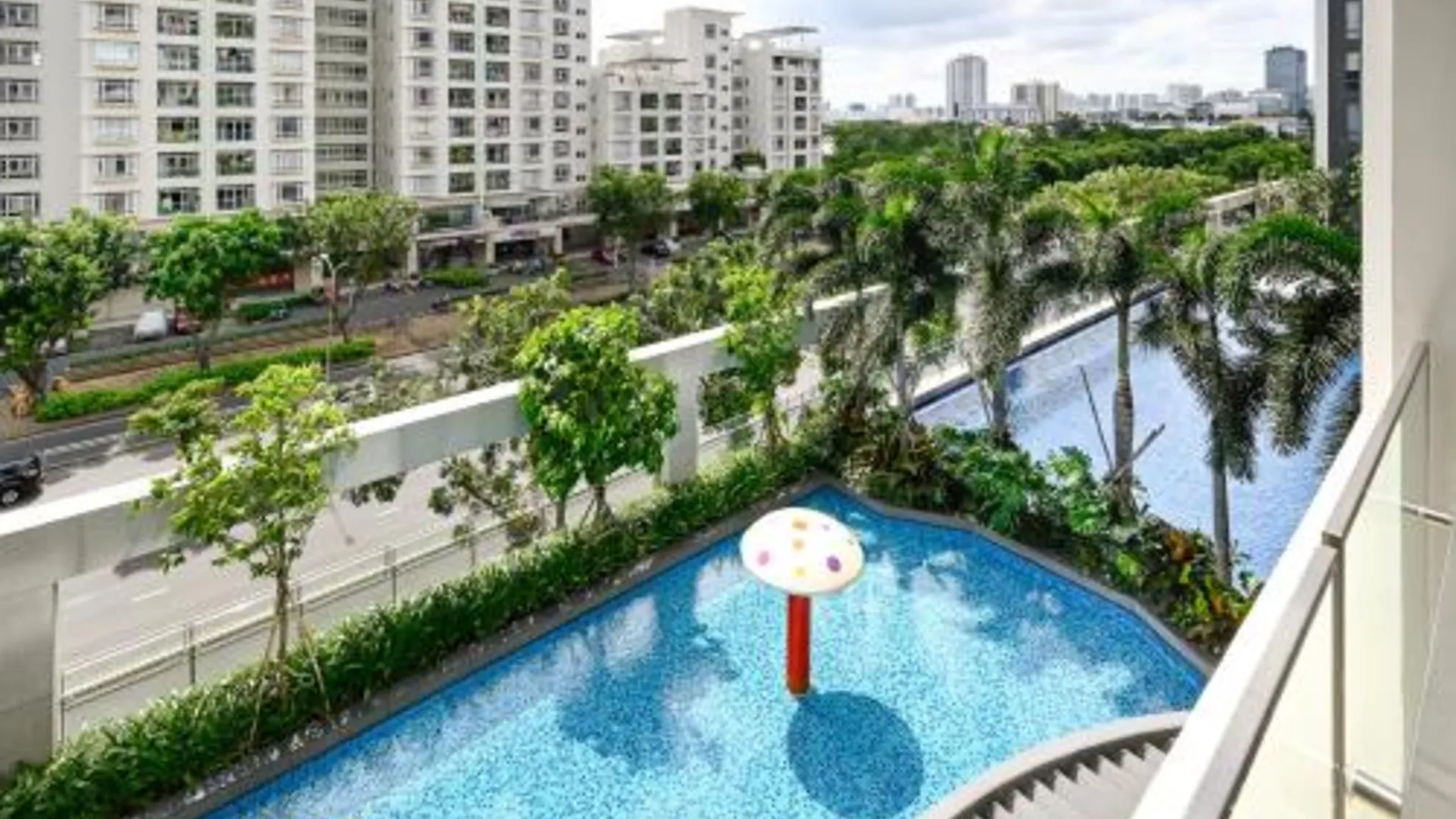 호치민 로얄 스테이트 - 디 아센티아 푸미흥 4성급 호텔 전망