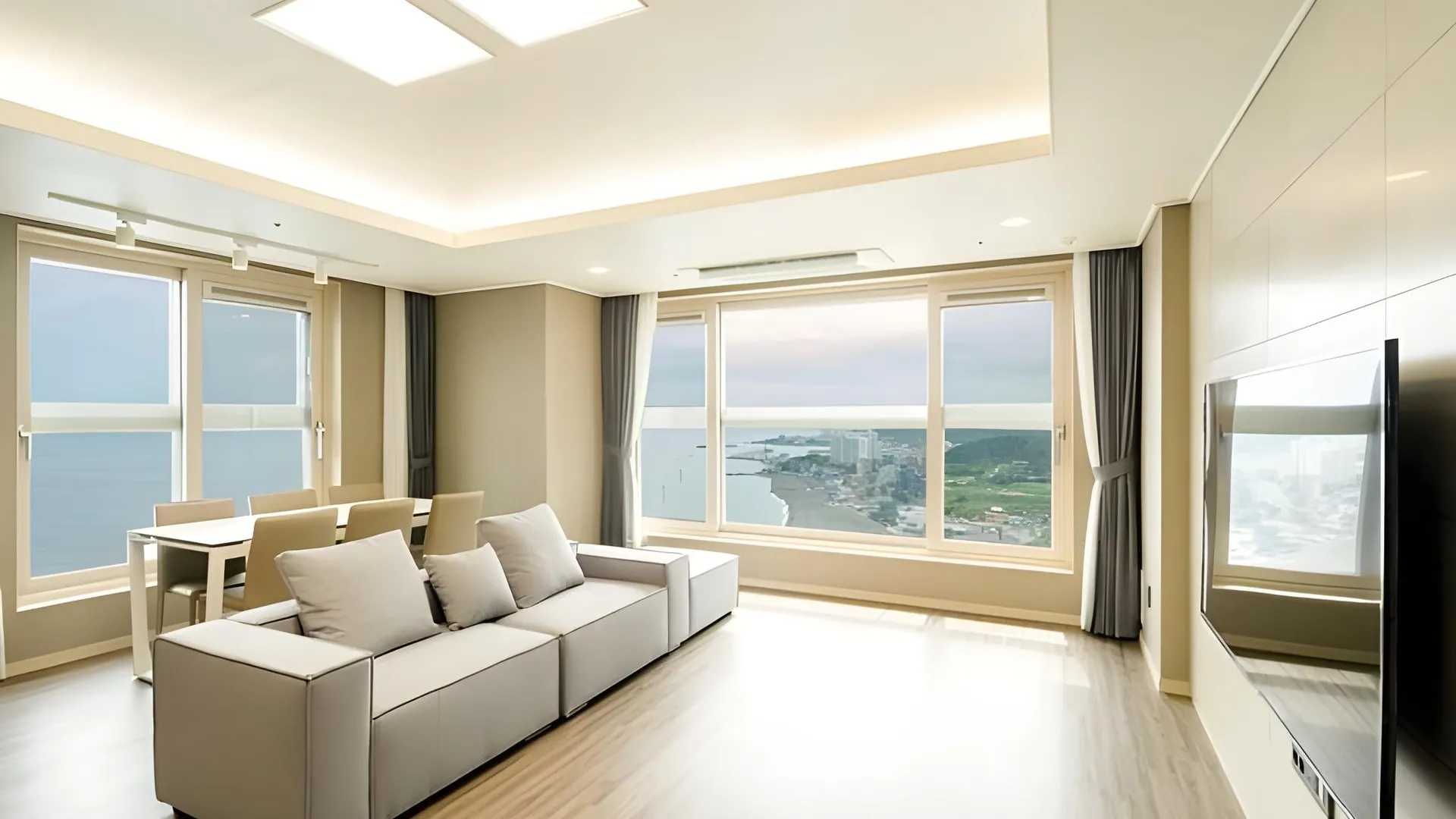 울산 씨스테이 레지던스 2성급 게스트하우스 객실