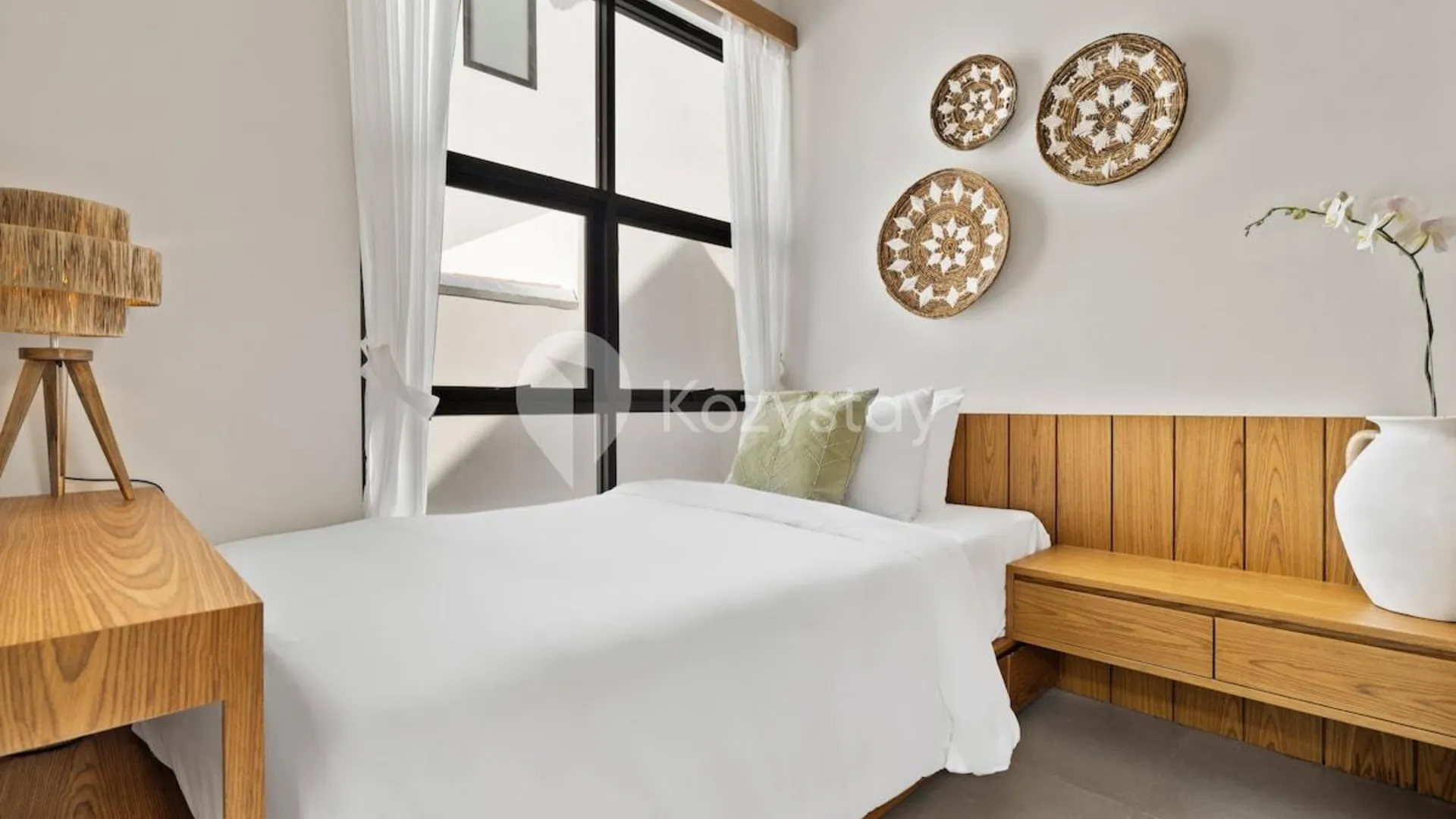 발리 울루와투의 빌라 (105m², 침실 3개, 프라이빗 욕실 2개) 4성급 게스트하우스 스위트룸