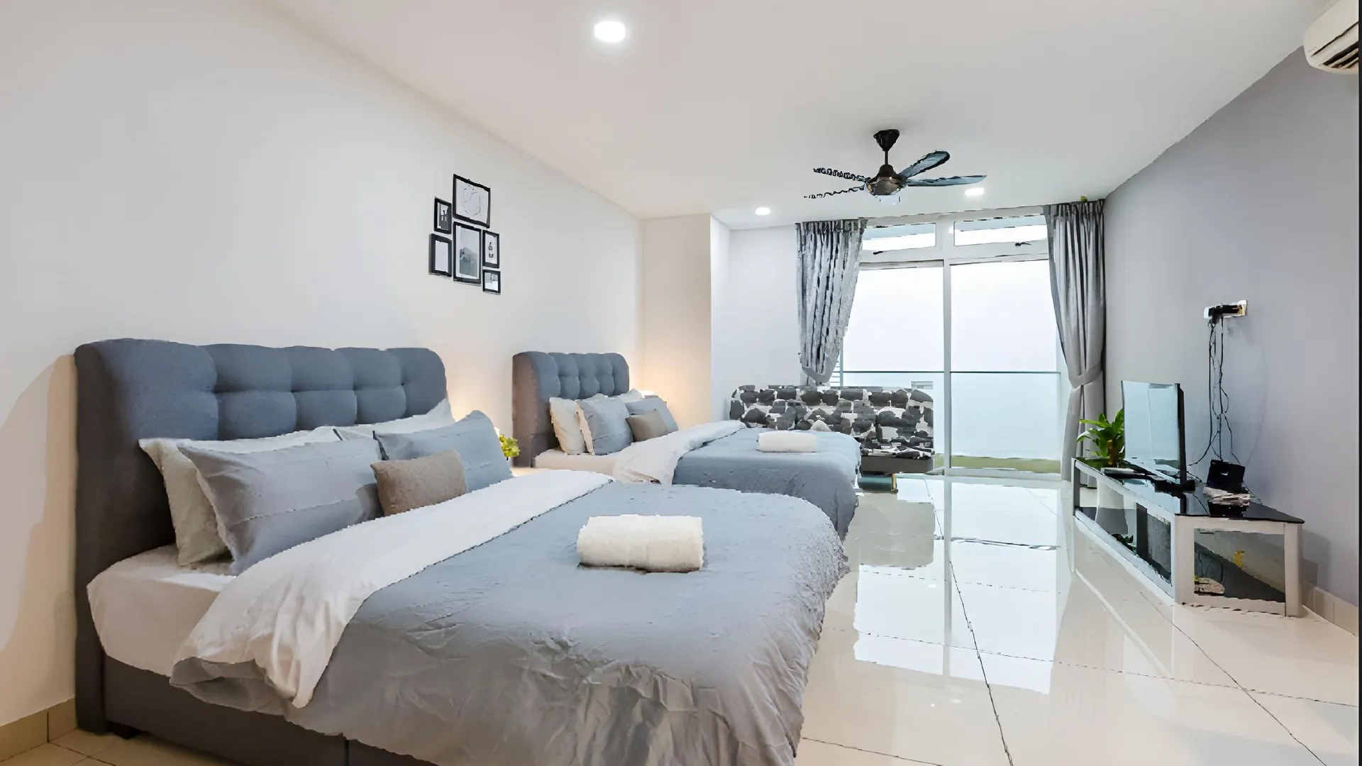 조호바루 / 조호르바루 조호바루 시내의 스튜디오 아파트먼트 (50m², 프라이빗 욕실 1개) 4성급 싱글룸 스위트룸