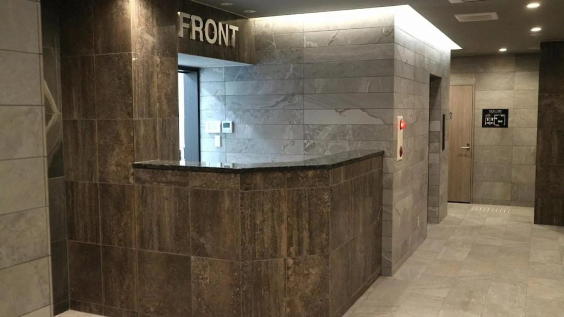 오사카 소네자키 럭스 호텔 4성급 호텔 전망