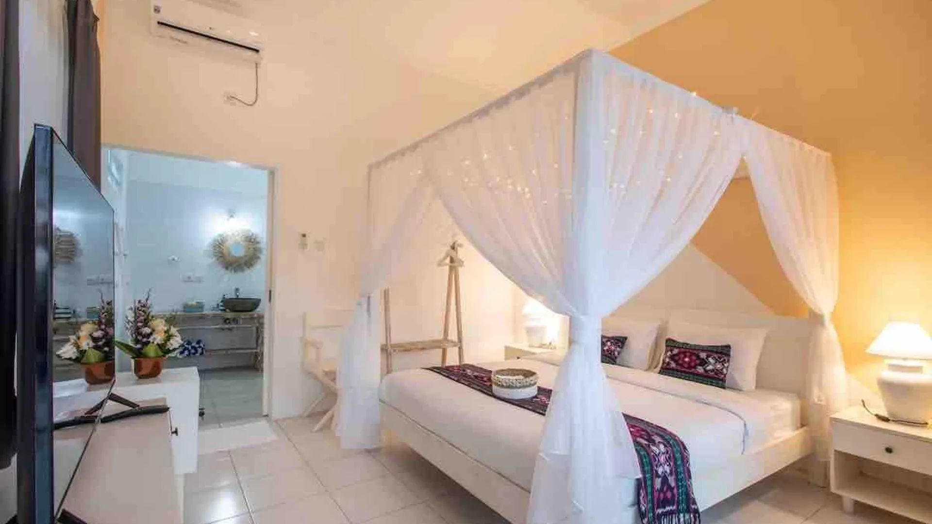 발리 스미냑의 빌라 (170m², 침실 2개, 프라이빗 욕실 2개) 3성급 싱글룸 스위트룸