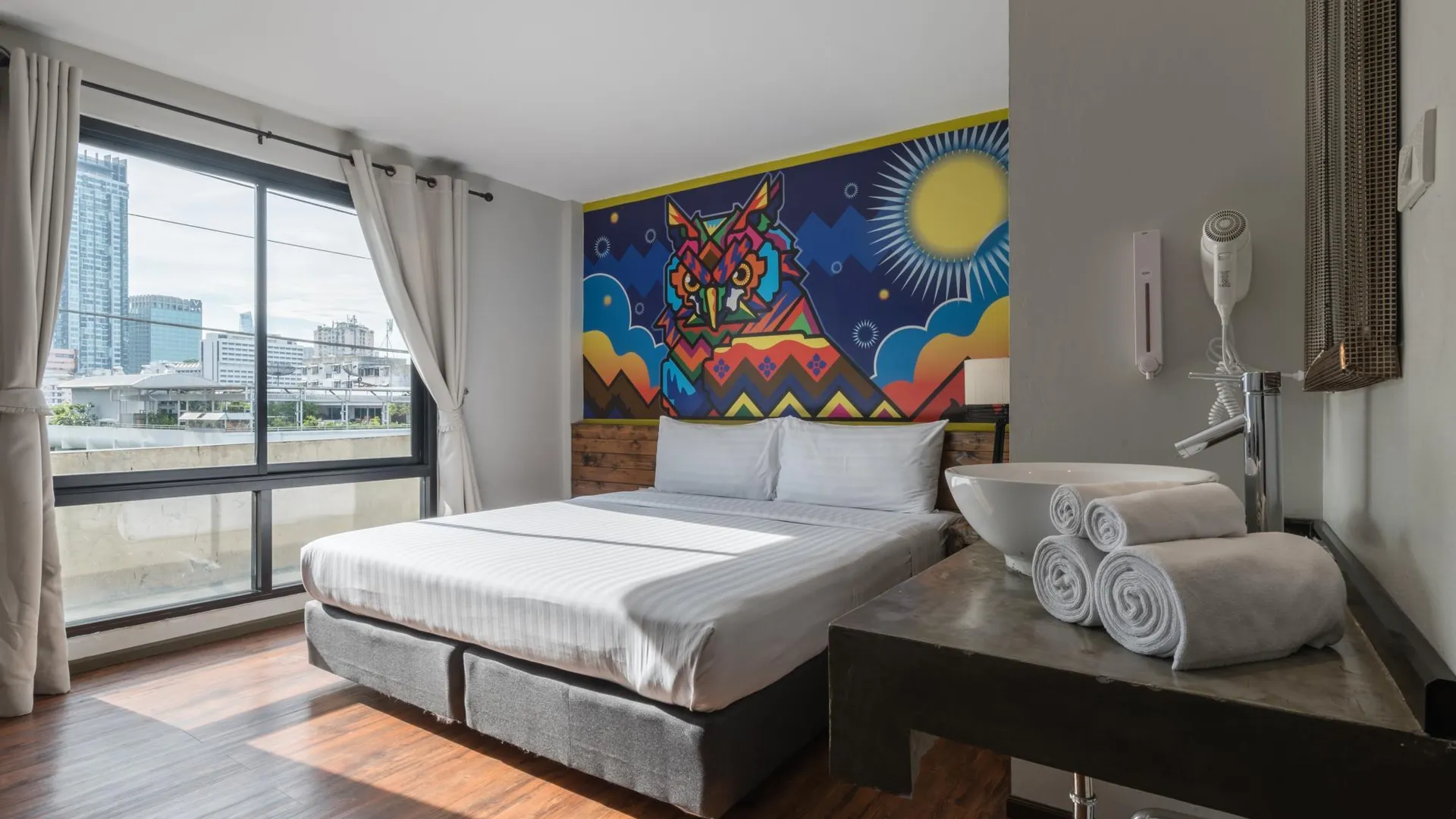 방콕 카차 호텔 3성급 호텔 스위트룸