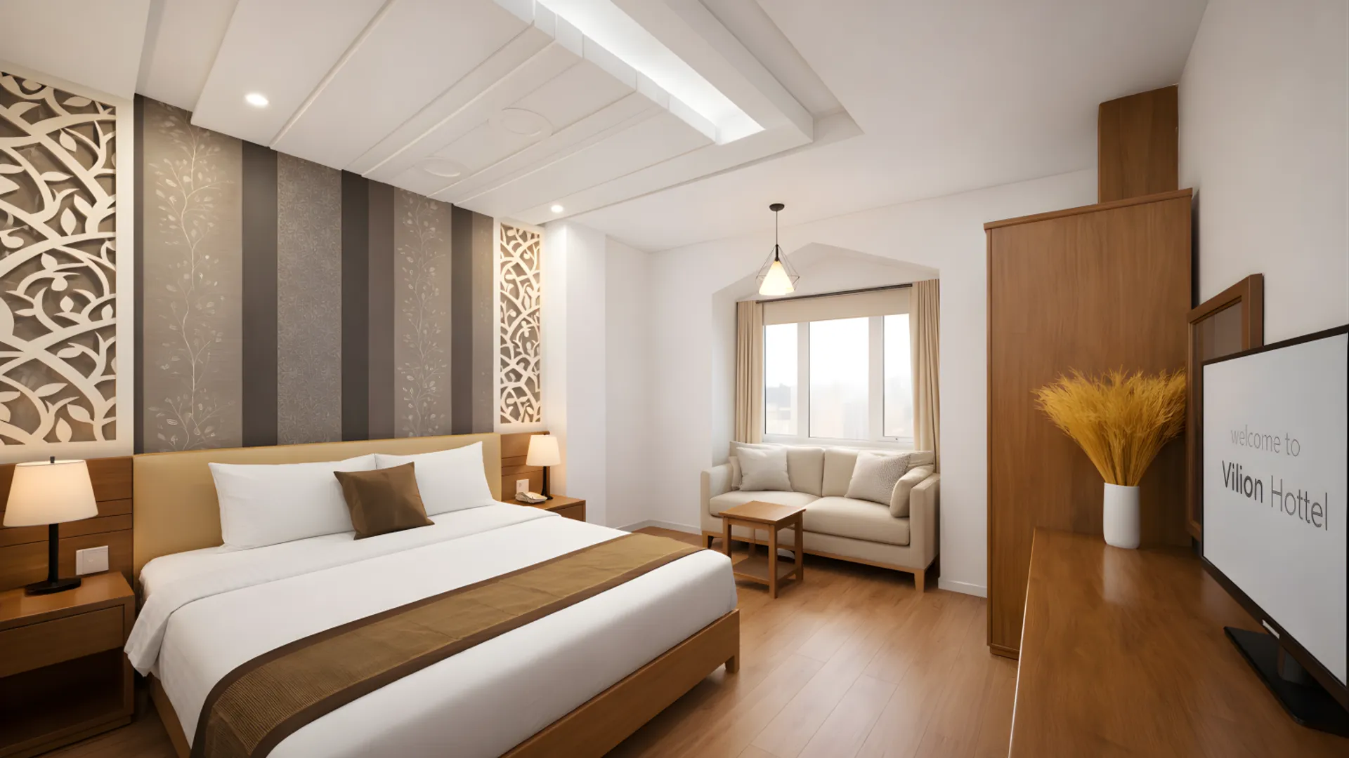 호치민 빌리온 부티크 호텔 벤탄 3성급 호텔 스위트룸