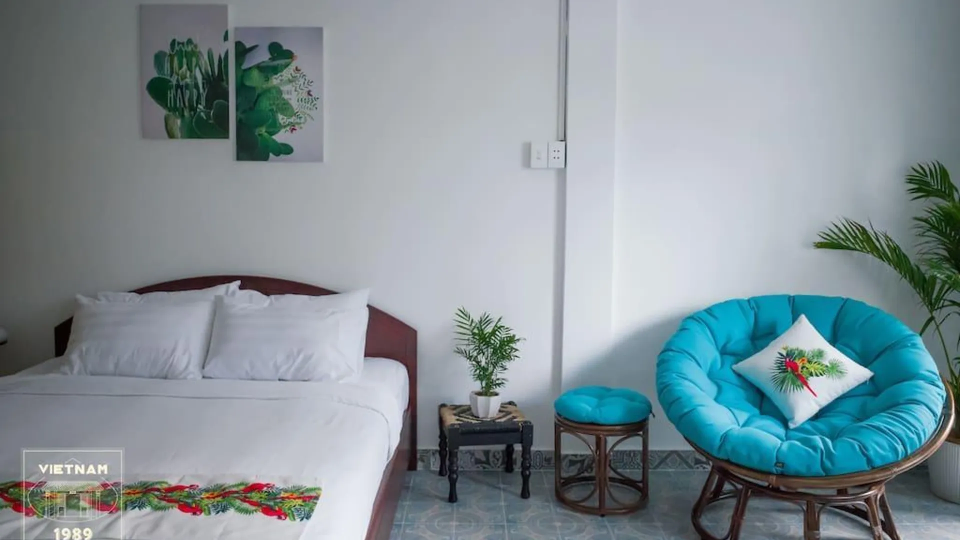 호치민 1군의 스튜디오 아파트먼트 (40m², 프라이빗 욕실 1개) 2성급 싱글룸 스위트룸