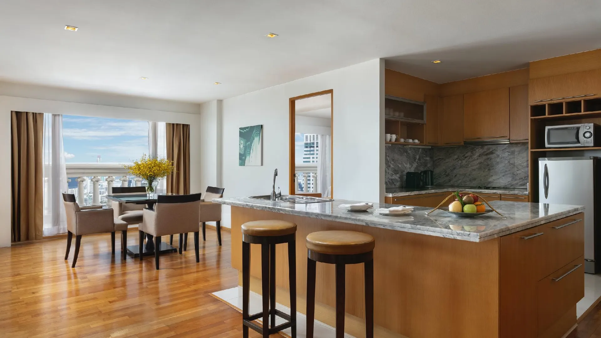 방콕 타워 클럽 앳 르부아 호텔 5성급 호텔 객실