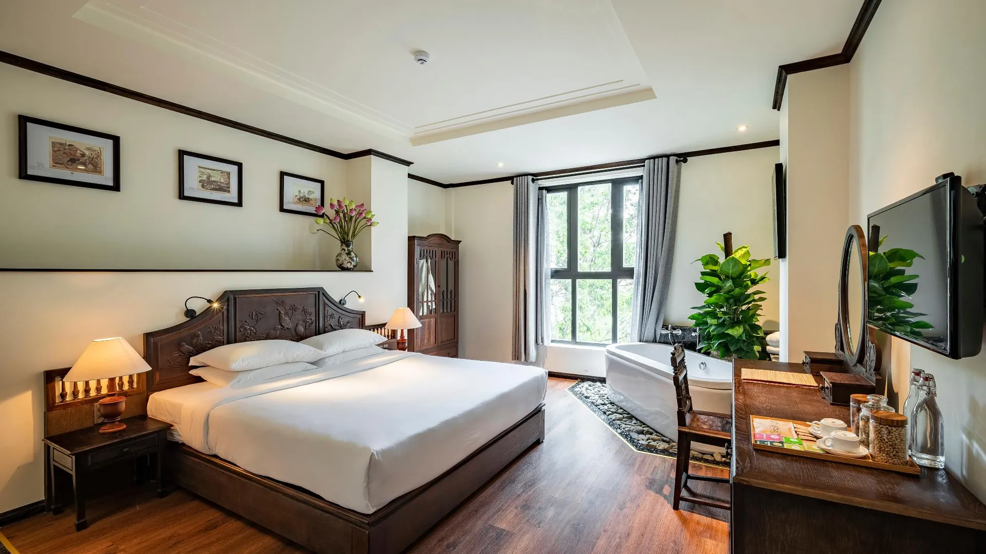 호치민 아마나키 사이공 부티크 호텔 3성급 호텔 스위트룸