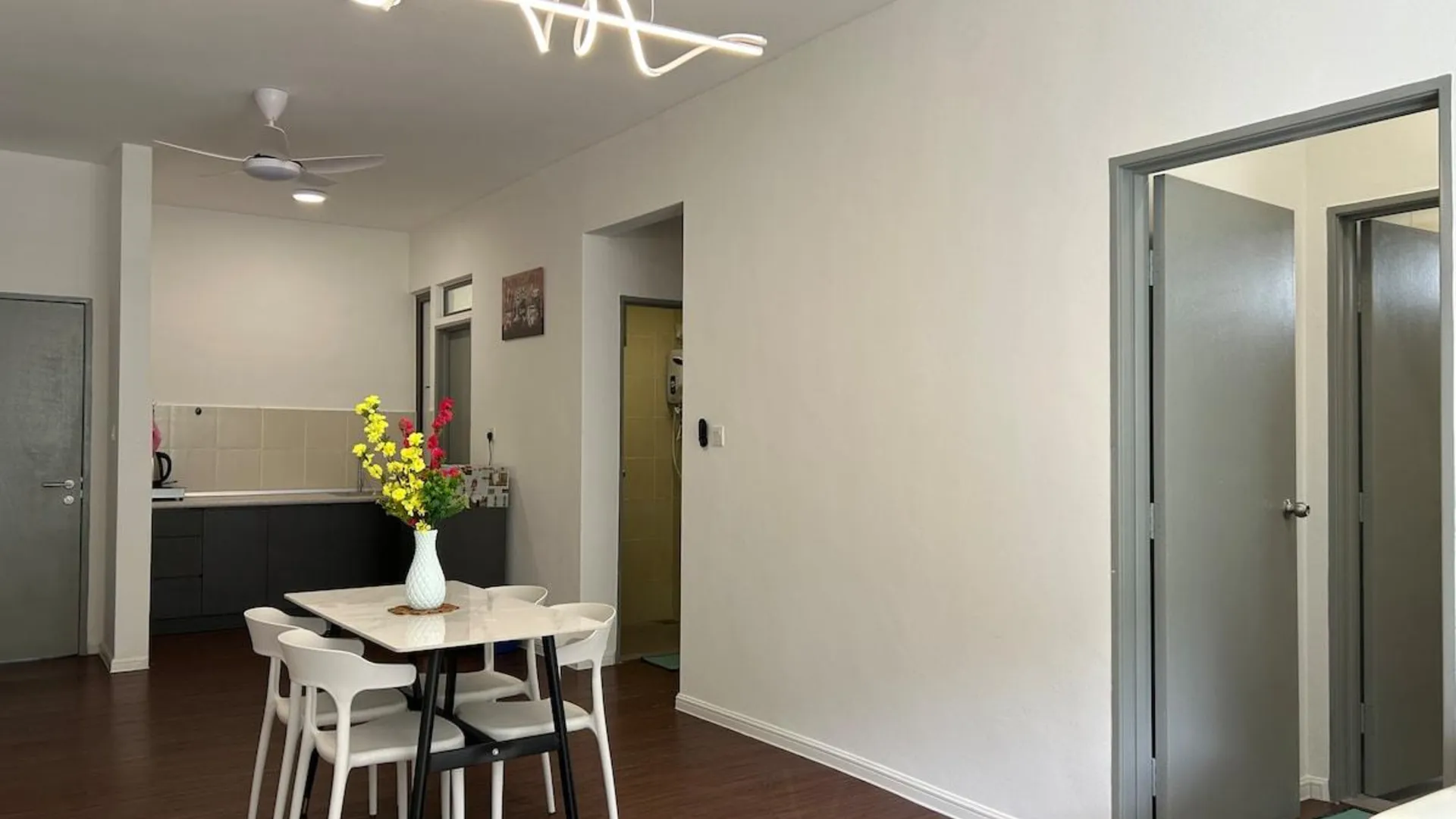 카메론 하일랜즈 브린창의 프라이빗 하우스 (m², 침실 3개, 프라이빗 욕실 2개) 2성급 싱글룸 전망