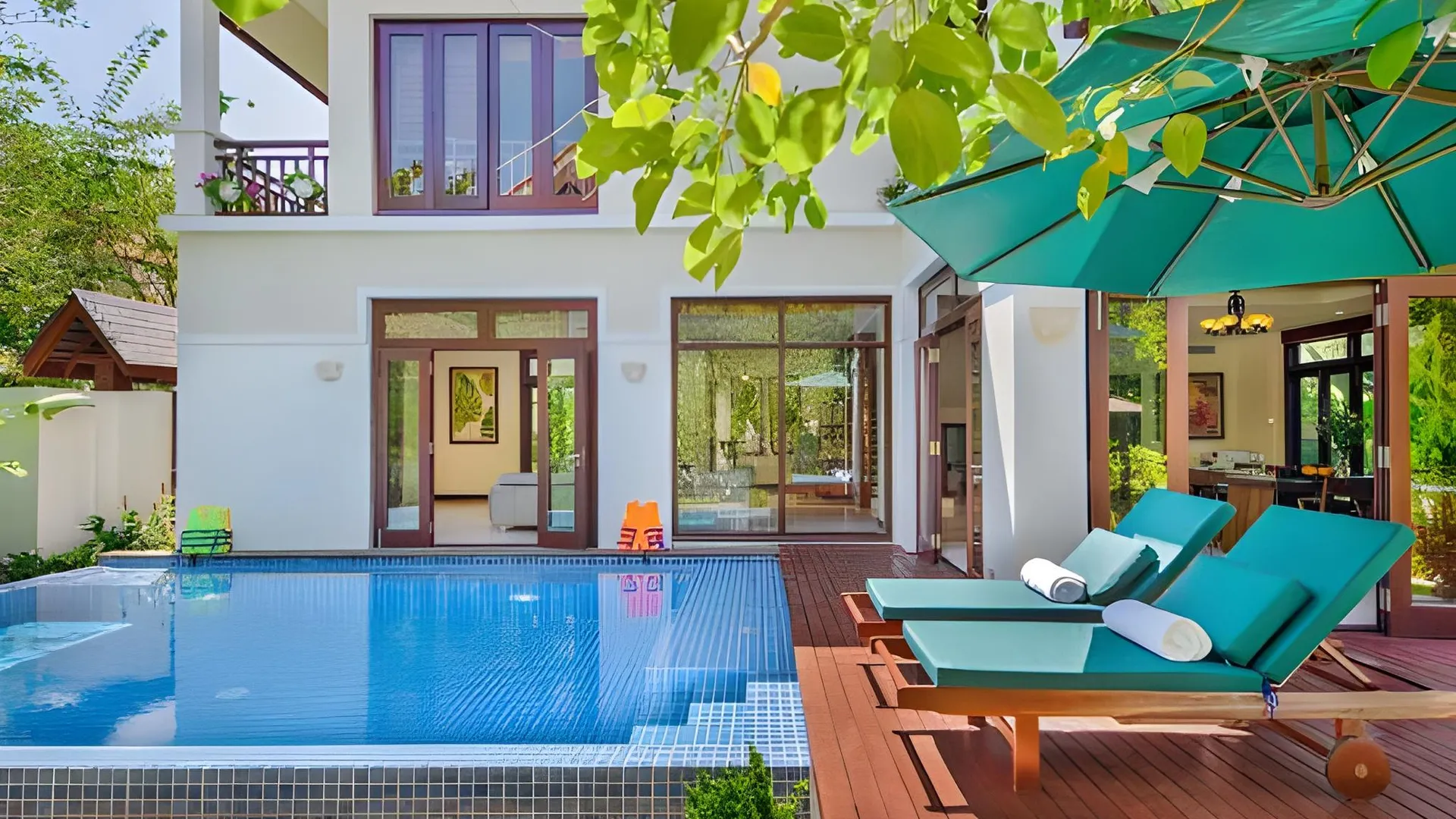 다낭 푸라마 리조트 빌라 다낭 5성급 호텔 로비