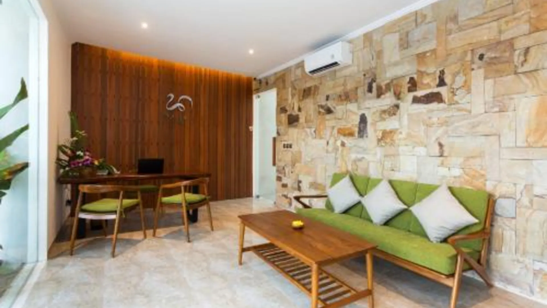 발리 Danka Villa Sanur 4성급 싱글룸 로비