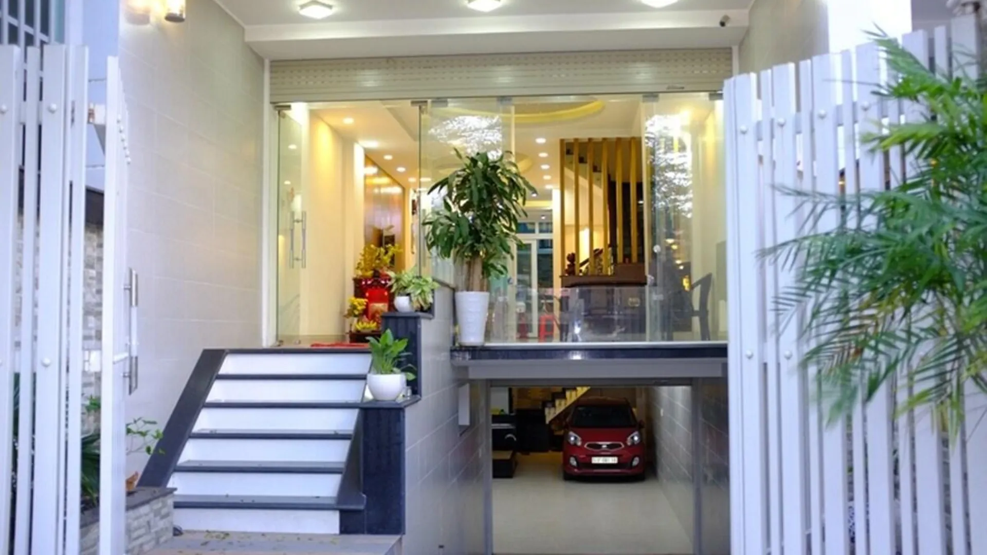 호치민 빈흥의 프라이빗 하우스 (500m², 침실 2개, 프라이빗 욕실 2개) 3성급 싱글룸 로비