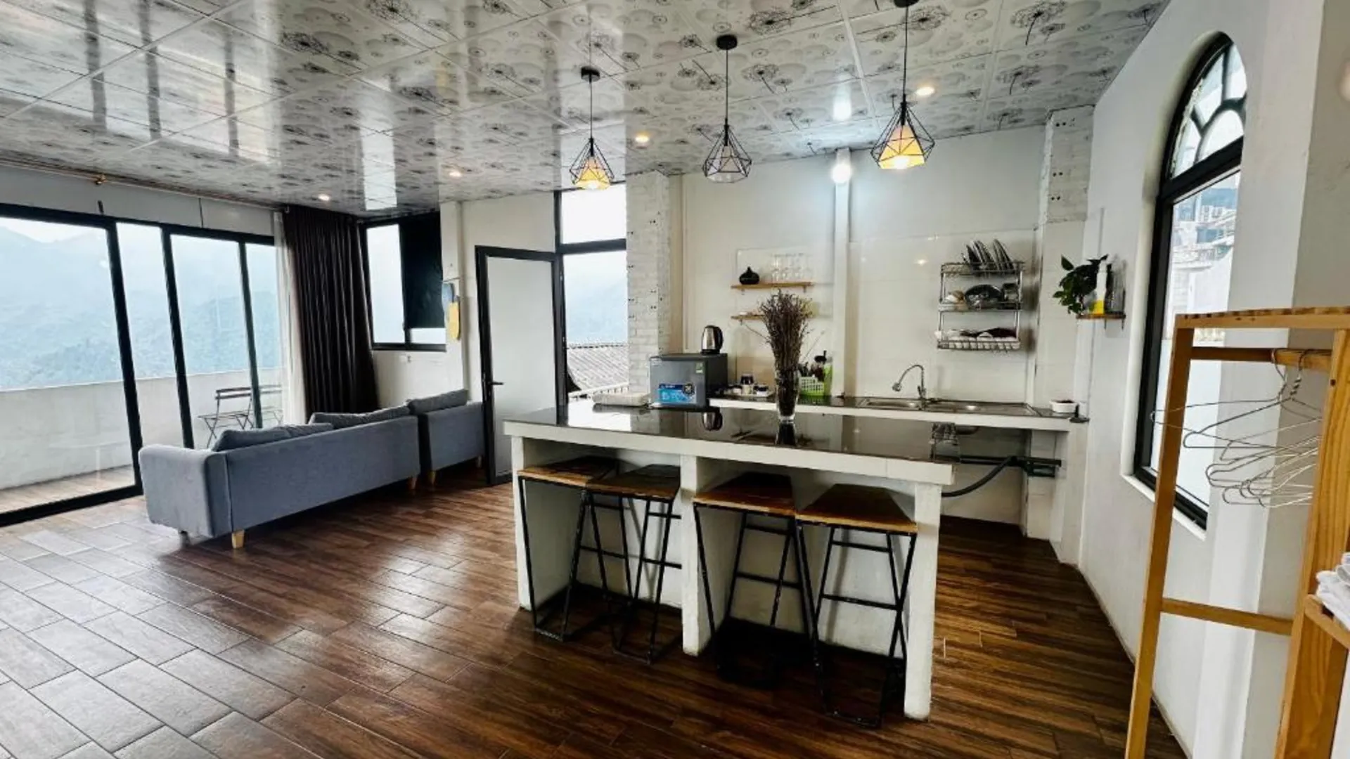 사파 캣캣 가든 하우스 3성급 게스트하우스 로비