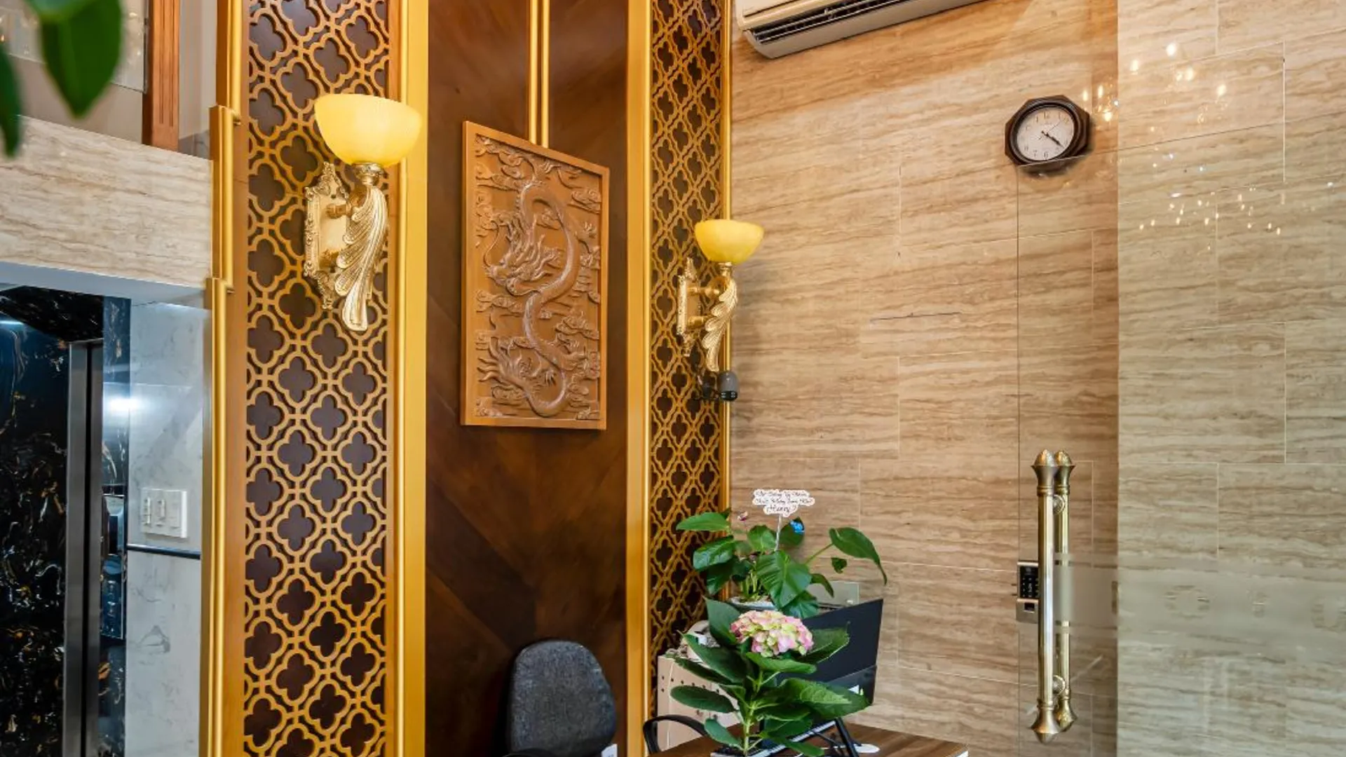 호치민 로터스 호텔 18 응우옌 피 칸. 3성급 호텔 전망