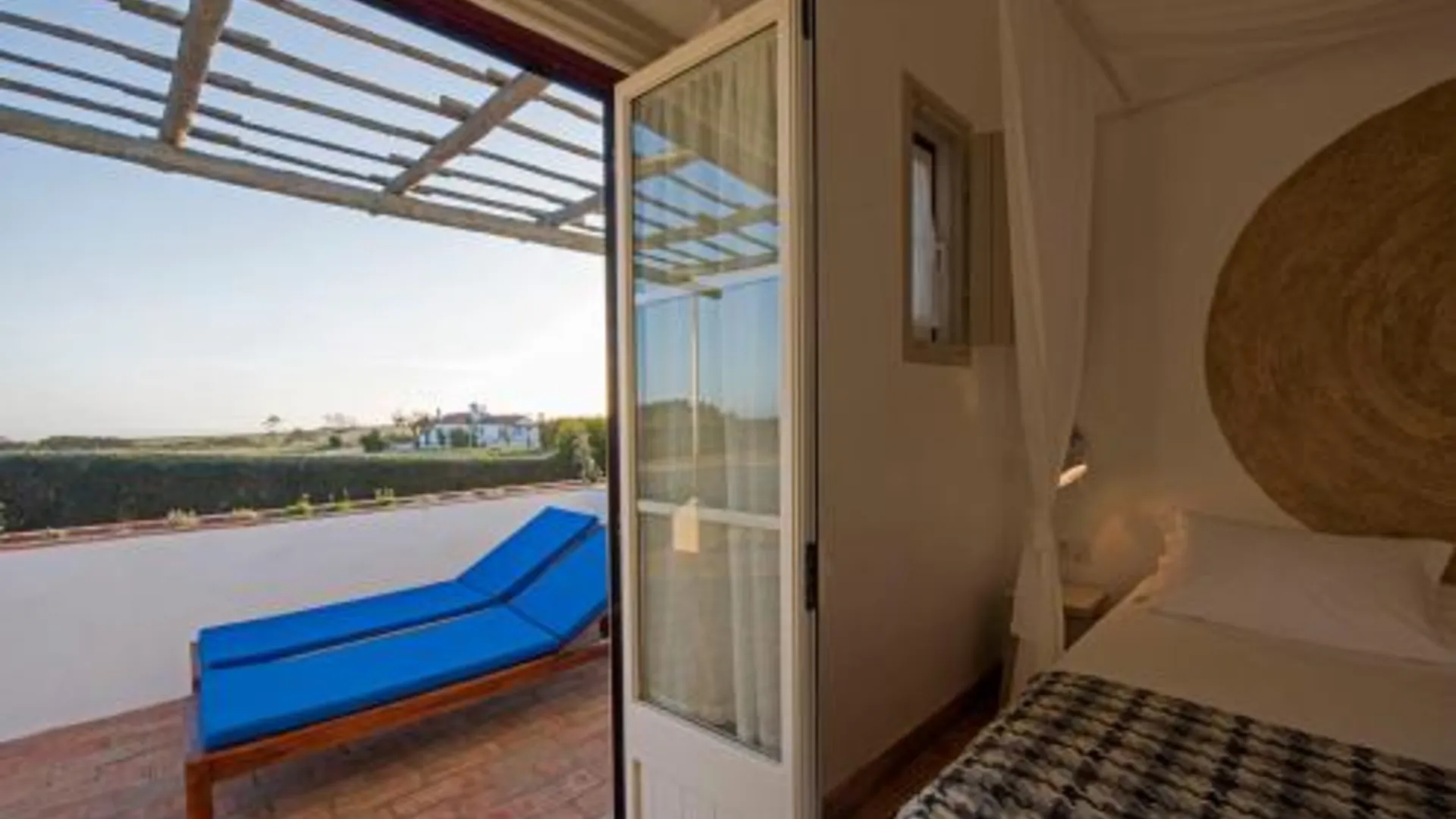 잠부예이라 도 마르 Herdade Do Touril 5성급 게스트하우스 전망