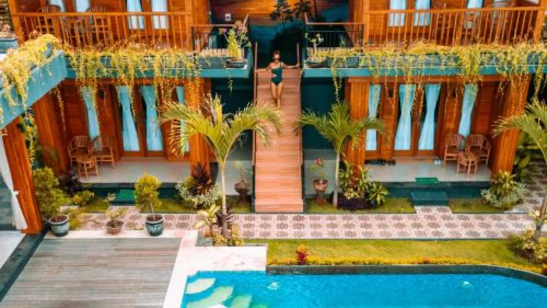 발리 선라이즈 코티지 누사 페니다 5성급 호텔 로비