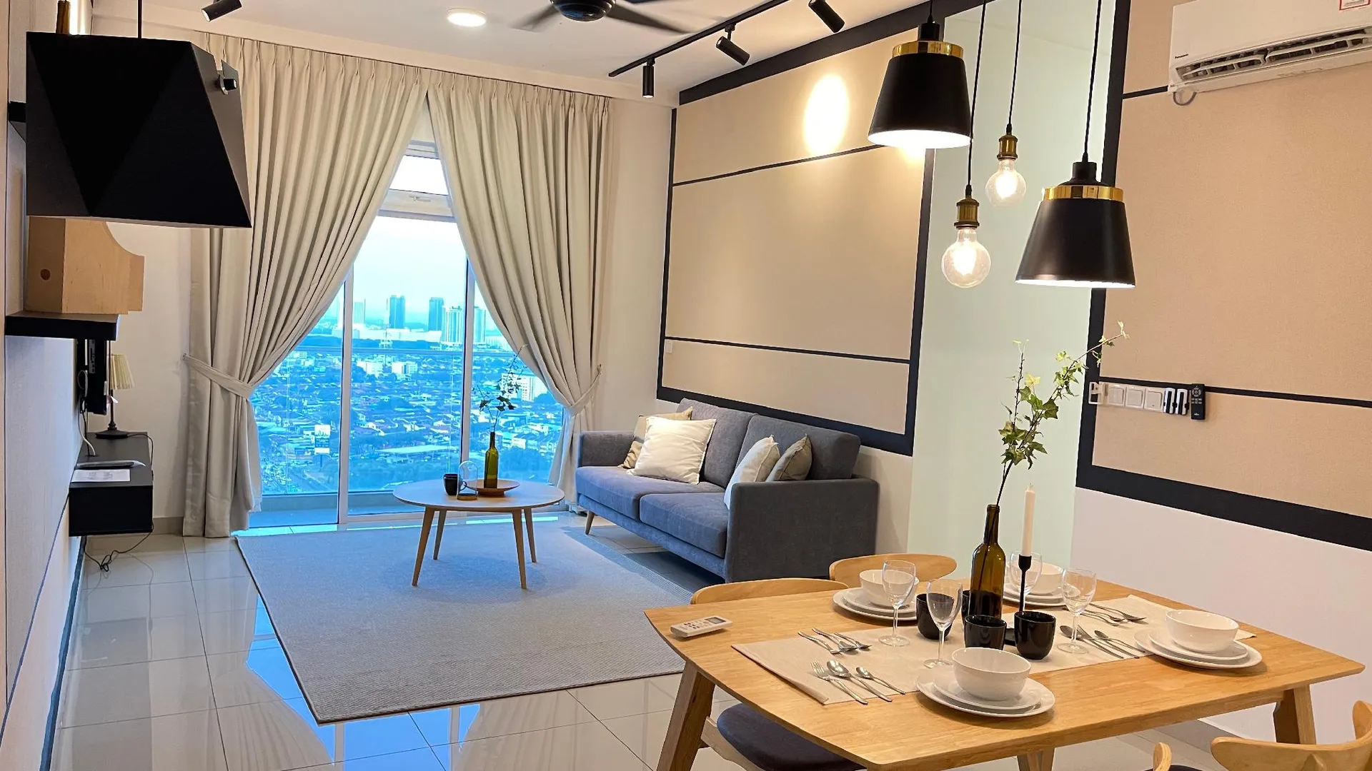 조호바루 / 조호르바루 조호바루의 아파트먼트 (930m², 침실 2개, 프라이빗 욕실 2개) 4성급 싱글룸 객실