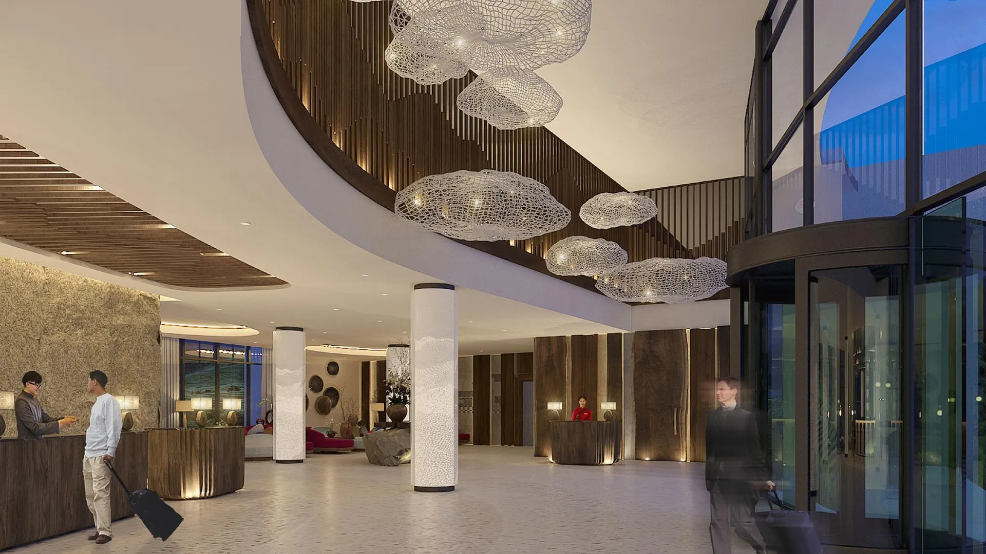 사파 레이디 힐 사파 리조트 5성급 호텔 전망