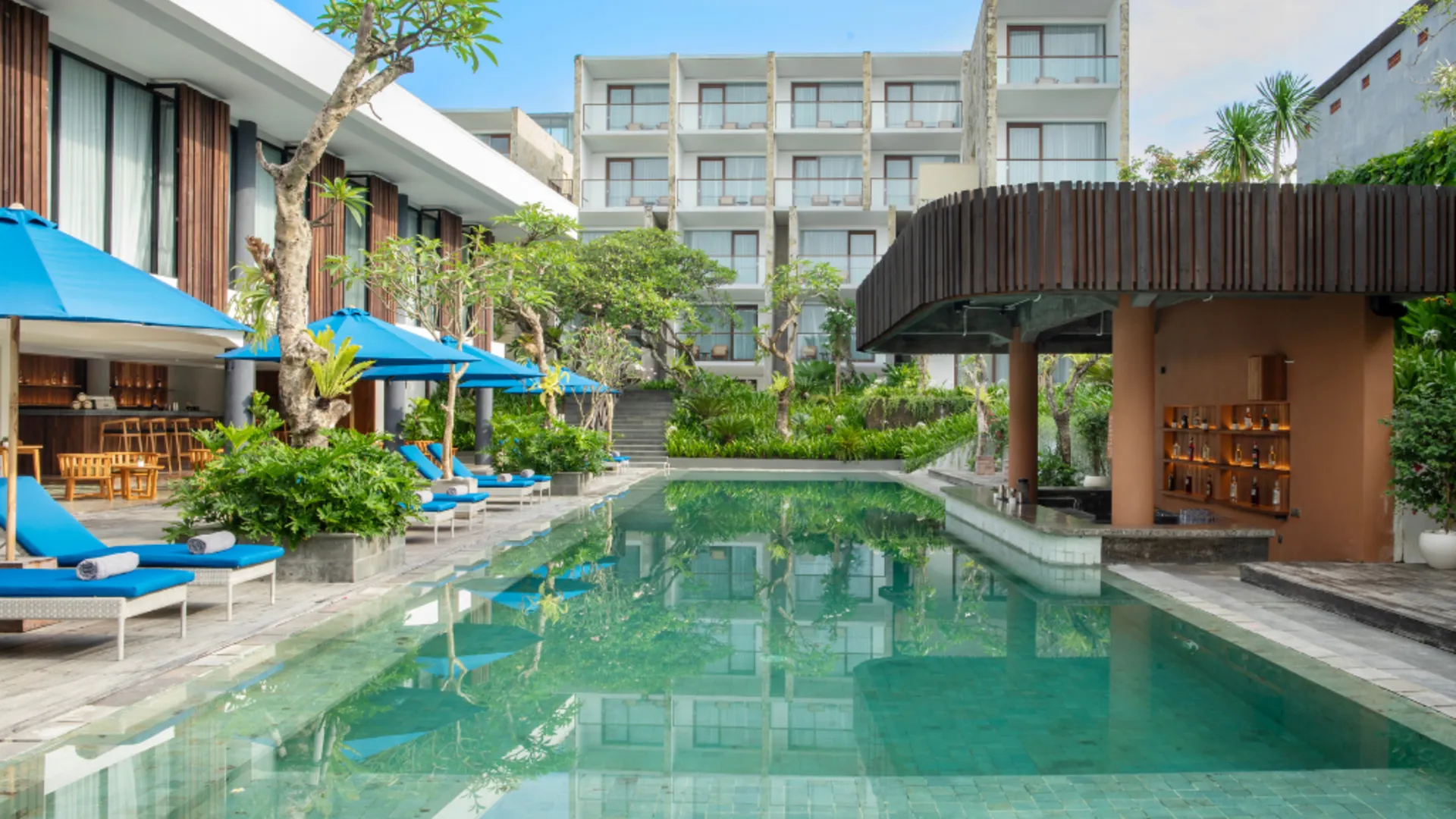 발리 디알로그 스미냑 4성급 호텔 객실