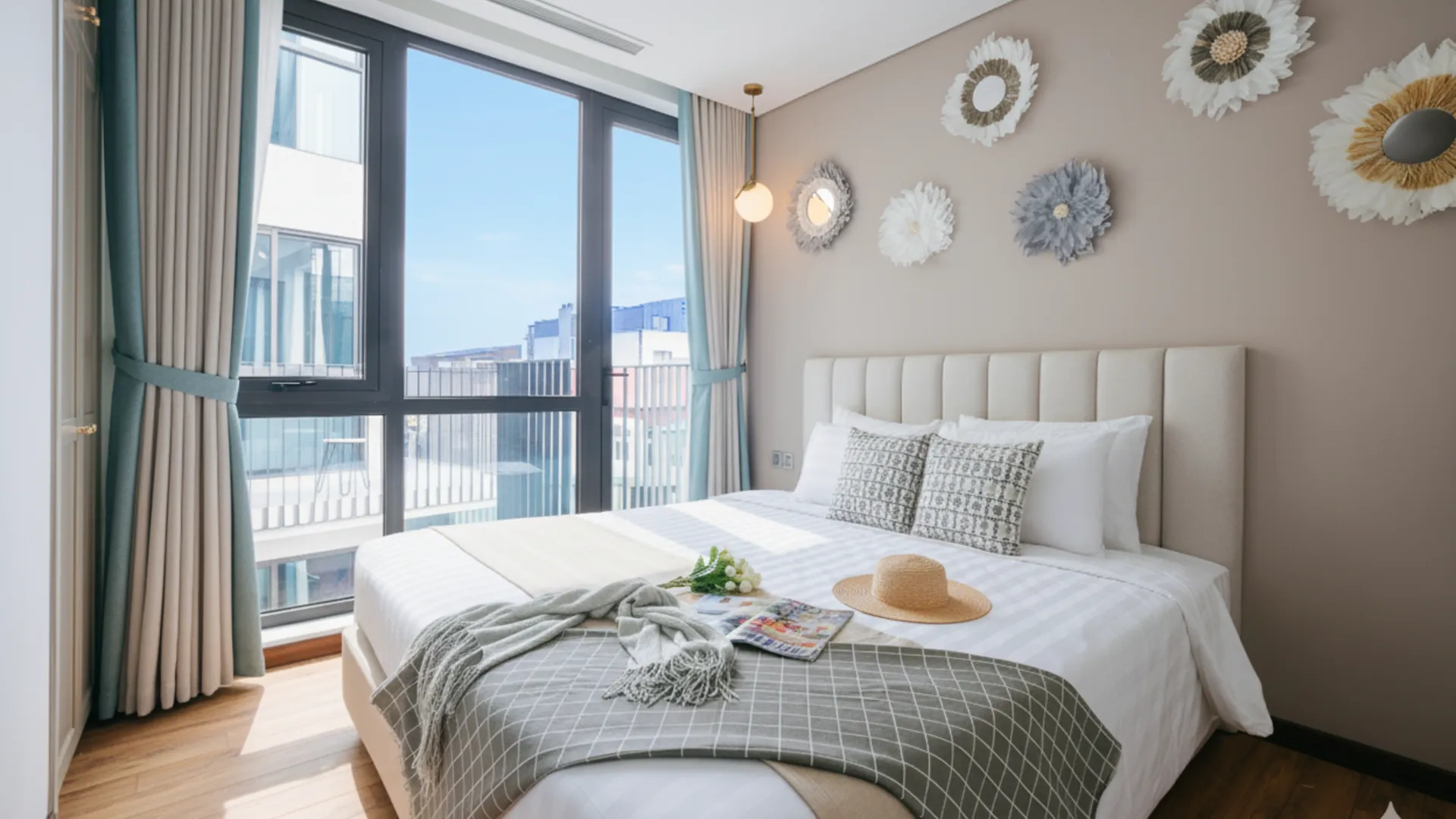 하노이 마저리 부티크 아파트먼트 4성급 호텔 전망