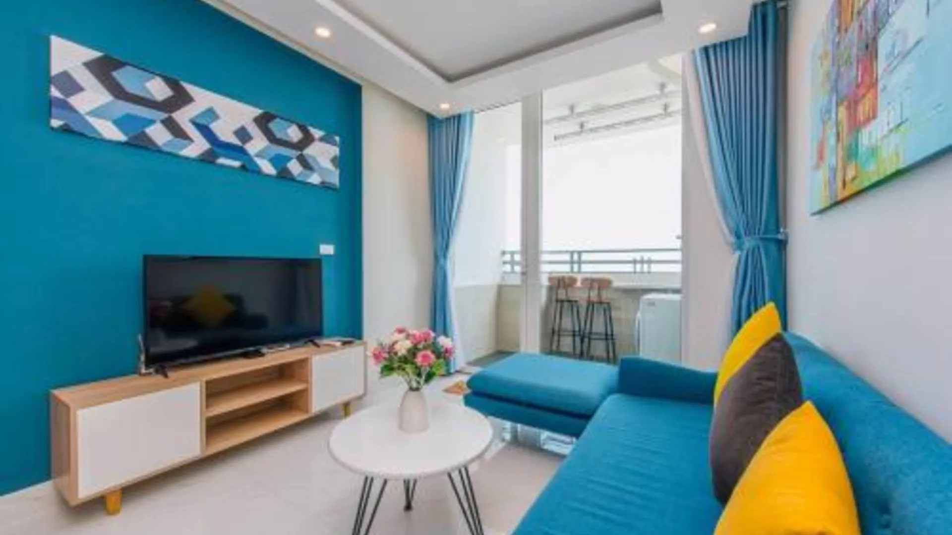 다낭 푸옥미의 아파트먼트 (70m², 침실 2개, 프라이빗 욕실 2개) 5성급 게스트하우스 스위트룸